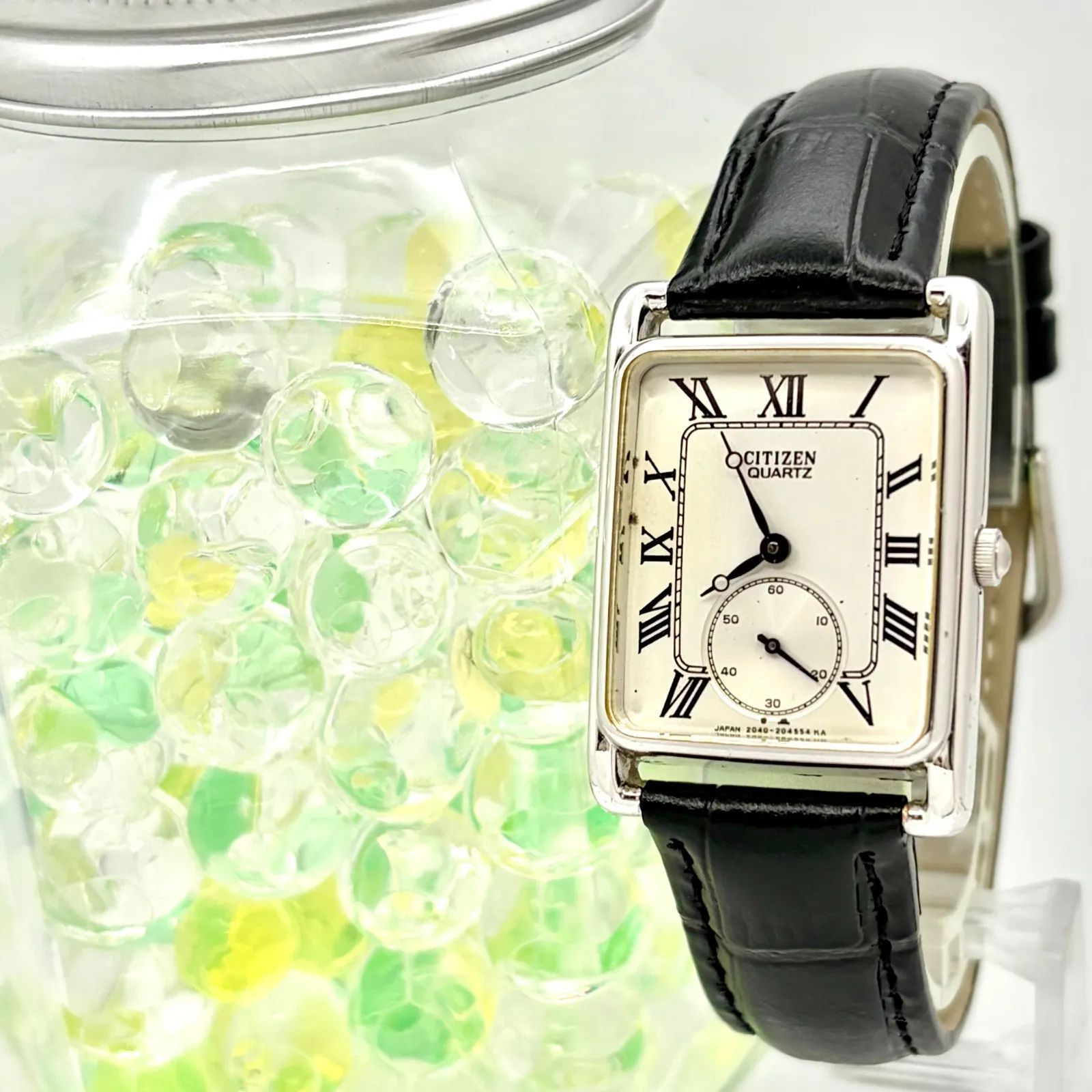 新品電池】CITIZEN シチズン スモールセコンド シルバー メンズ 腕時計 