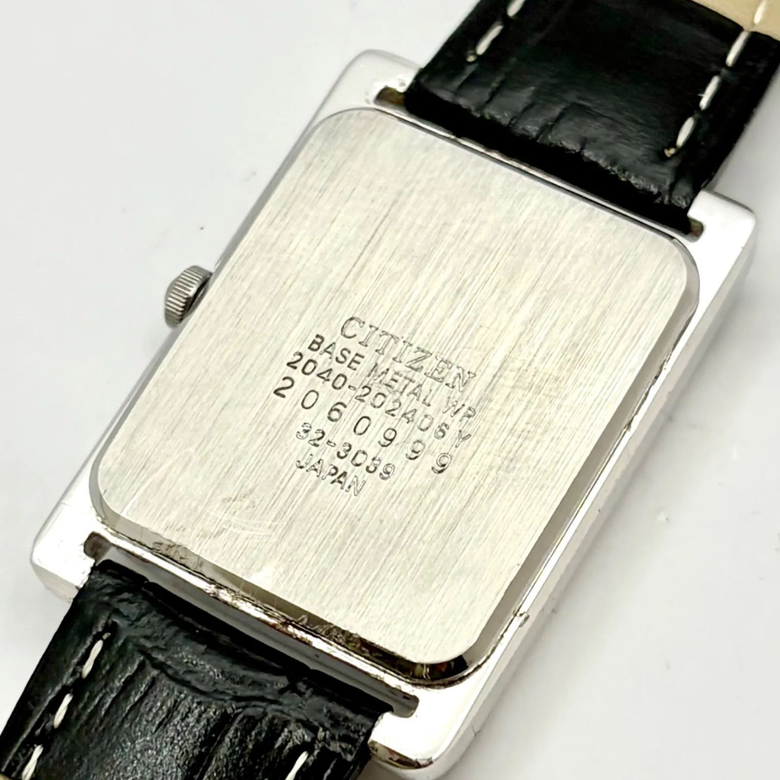 新品電池】CITIZEN シチズン スモールセコンド シルバー メンズ 腕時計 