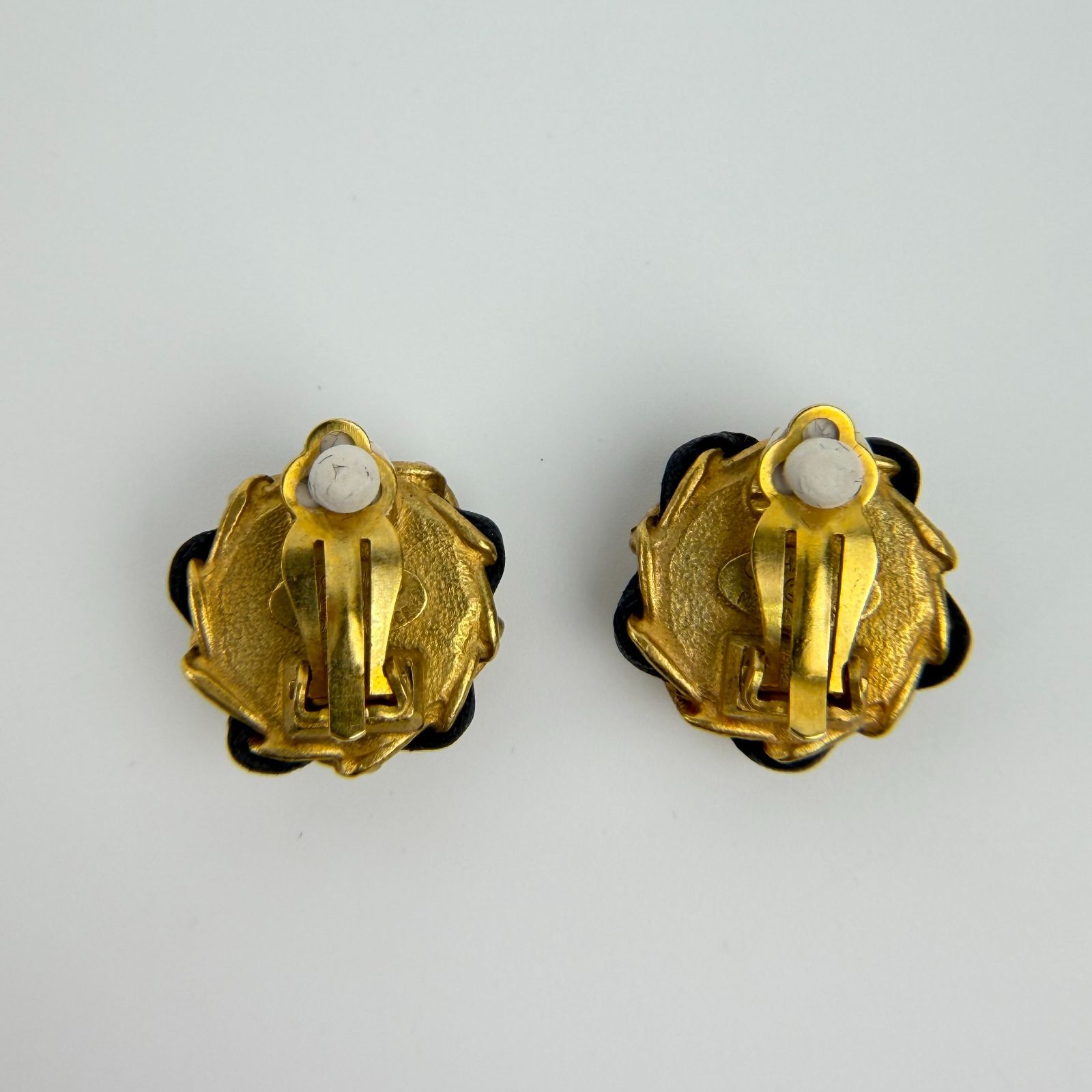 中古】CHANEL シャネル ココマーク アクセサリー イヤリング チェーン 
