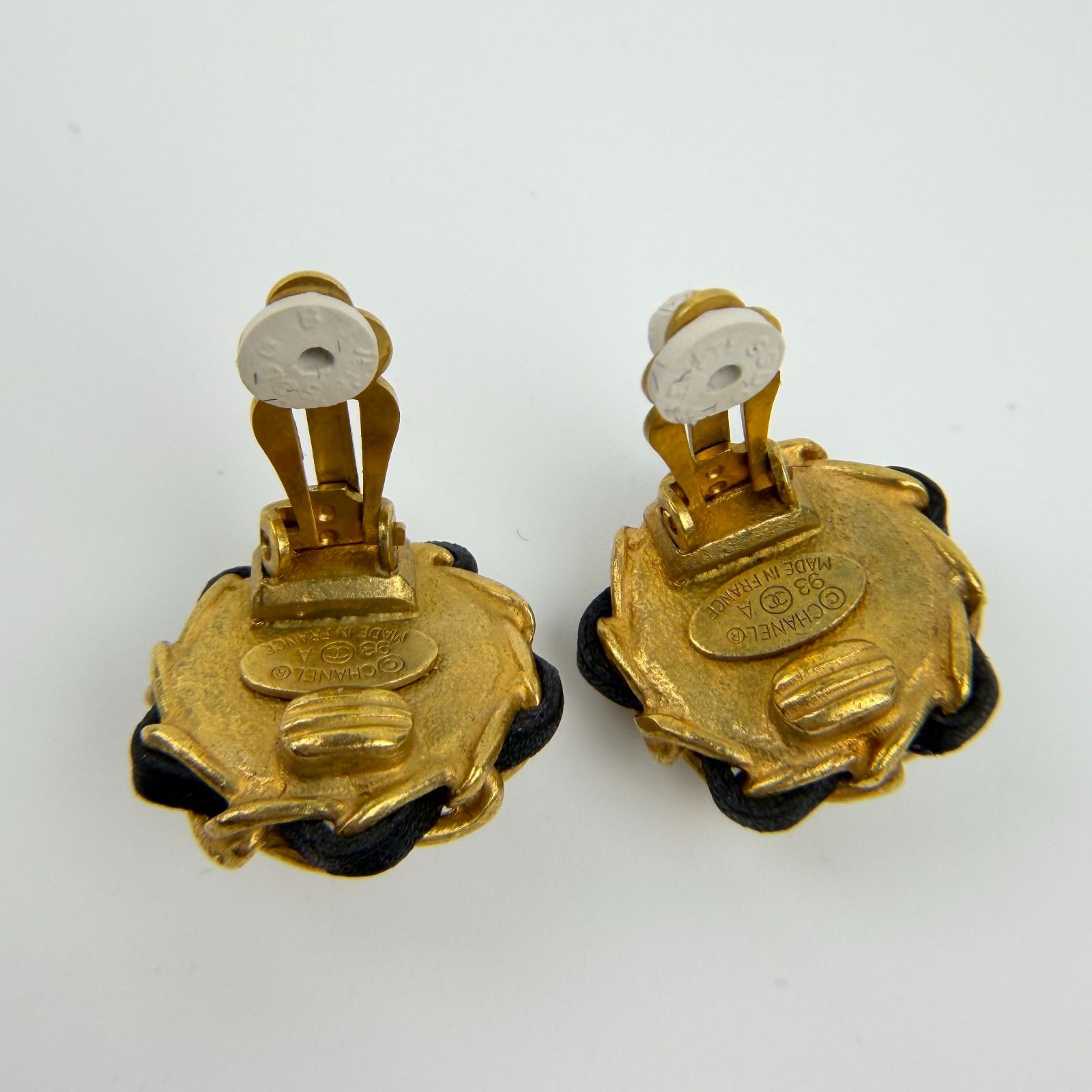 中古】CHANEL シャネル ココマーク アクセサリー イヤリング チェーン 