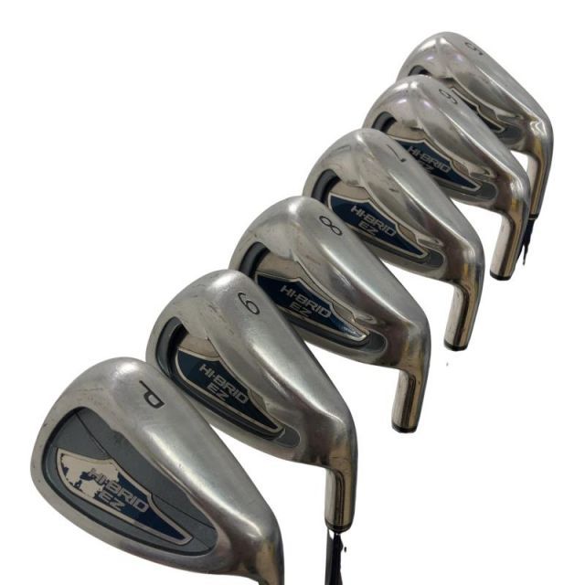 中古】 ダンロップ HI-BRID EZ 6S アイアンセット IR HI-BRID HB-400 