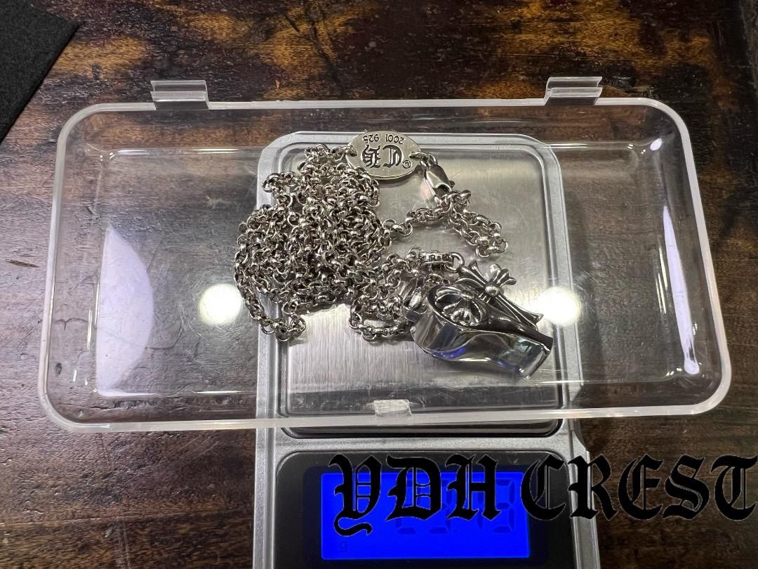 ⭐️MNS ネックレス シルバーホイッスル＆クロス付きネックレスセット 