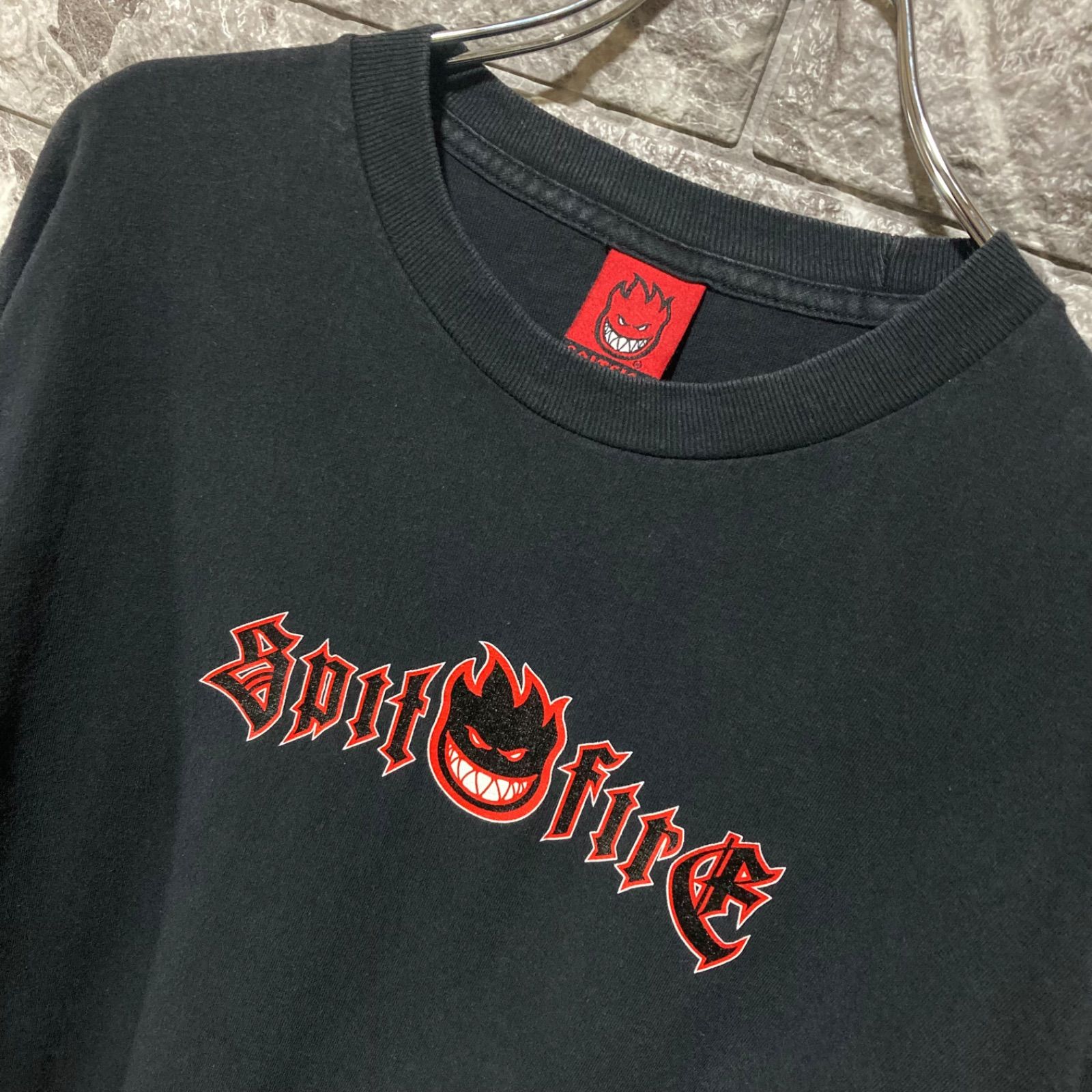 SPITFIRE Tシャツ ブラック スピットファイアー 黒 XL - メルカリ