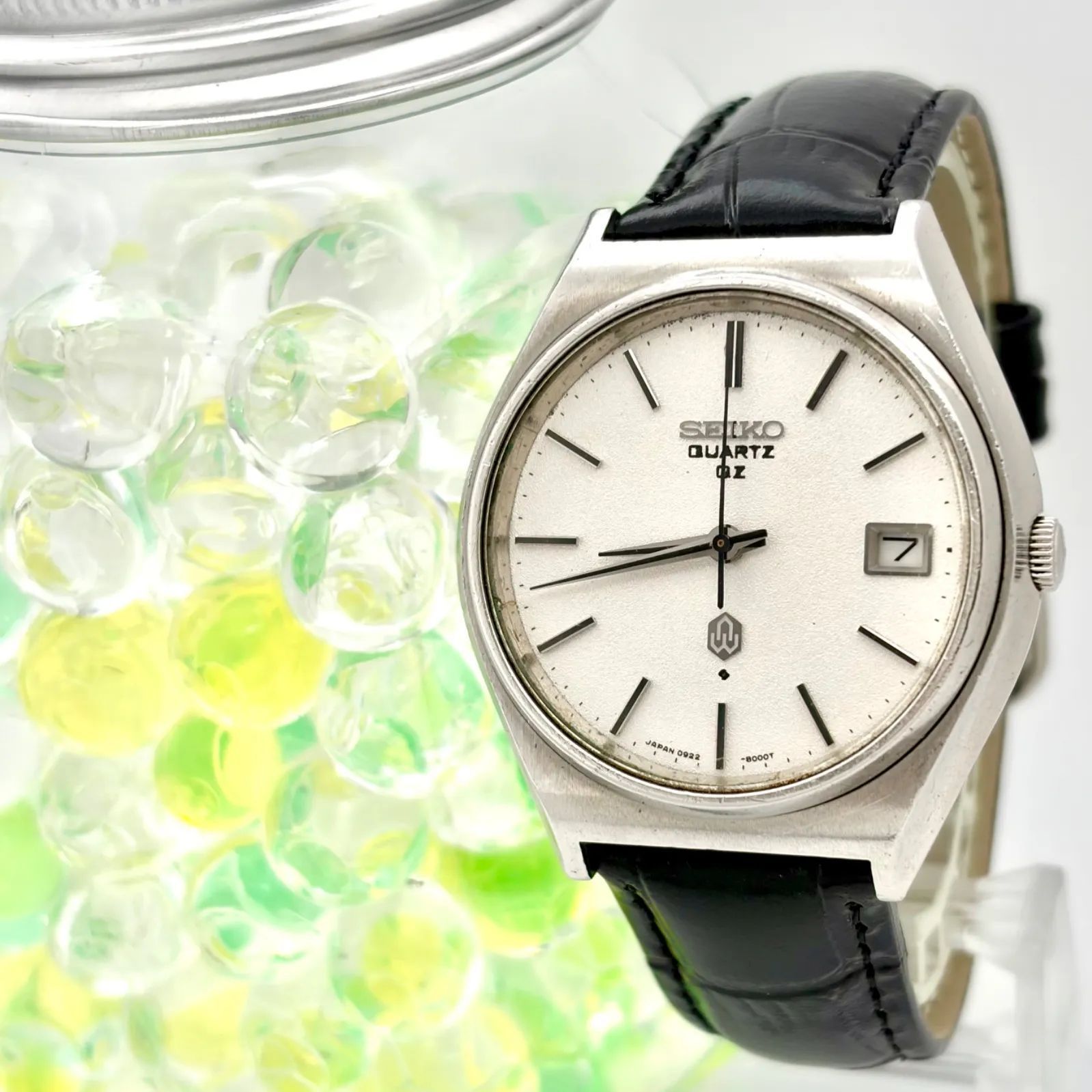新品電池】SEIKO セイコー メンズ 腕時計 シルバー デイト 0922-8060 