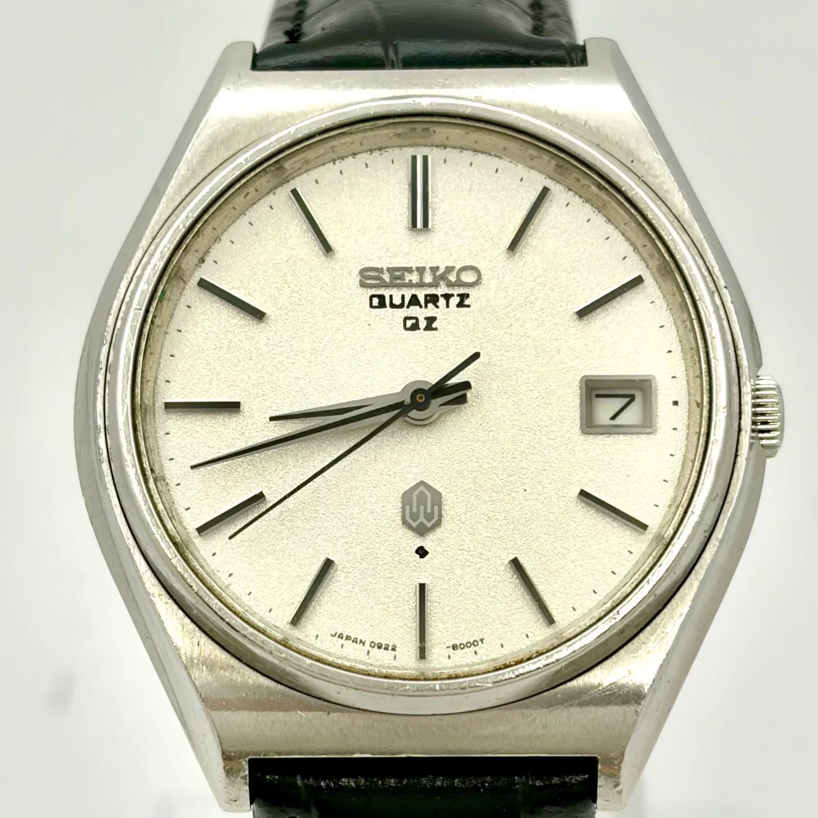 新品電池】SEIKO セイコー メンズ 腕時計 シルバー デイト 0922-8060 