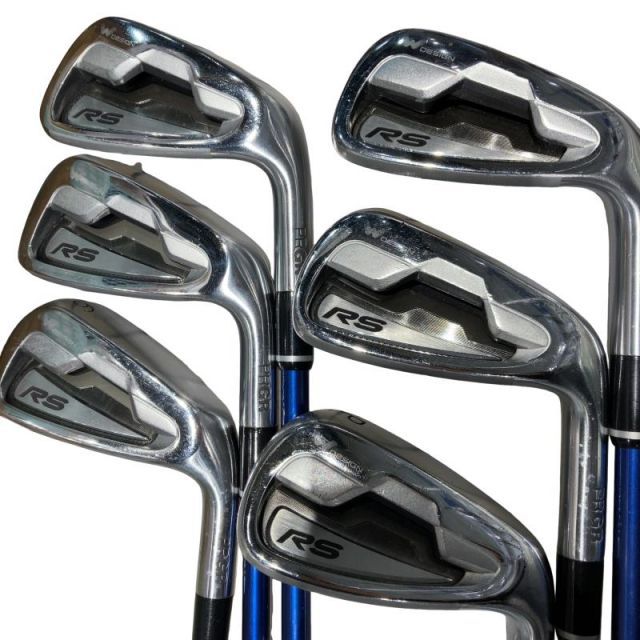 中古】 プロギア RS(2018) 6S アイアンセット IR Diamana FOR PRGR 