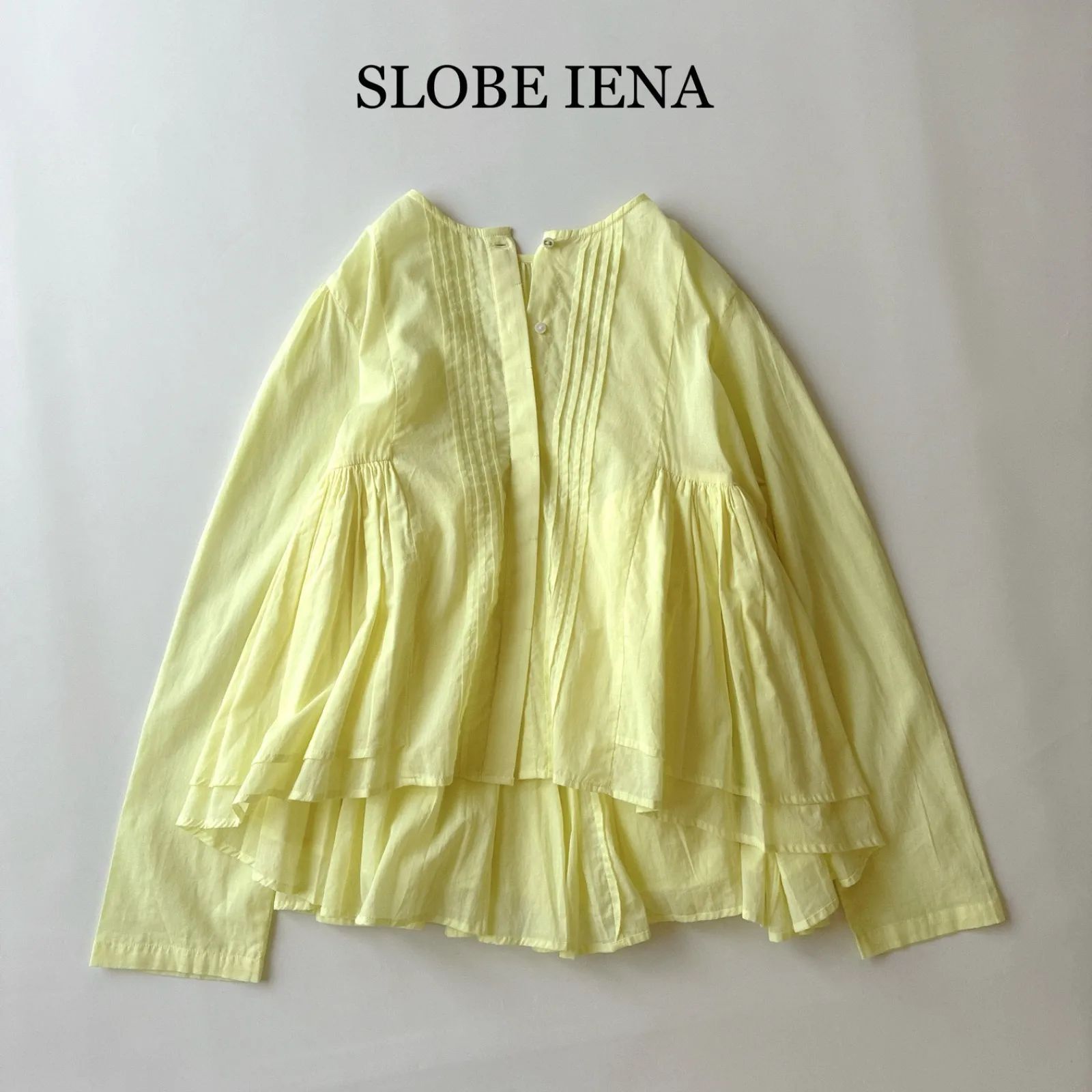 タグ付 2024 SLOBE IENA スローブイエナ ギャザーニュアンスブラウス 