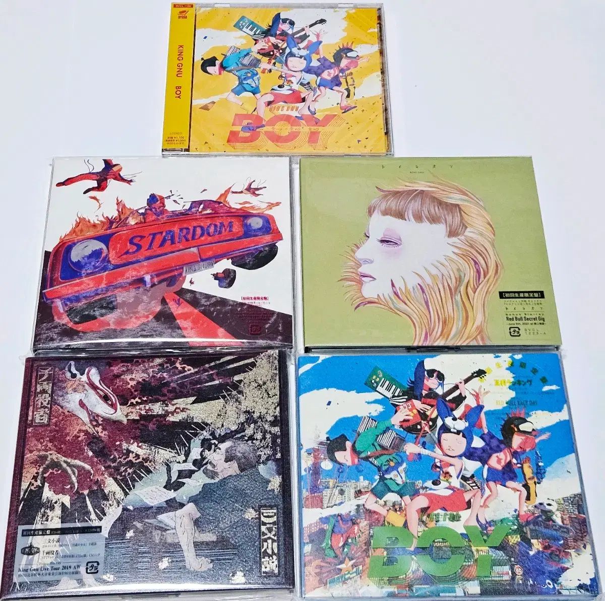未開封 King Gnu キング・ヌー CD + ブルーレイ アルバム 初回限定版