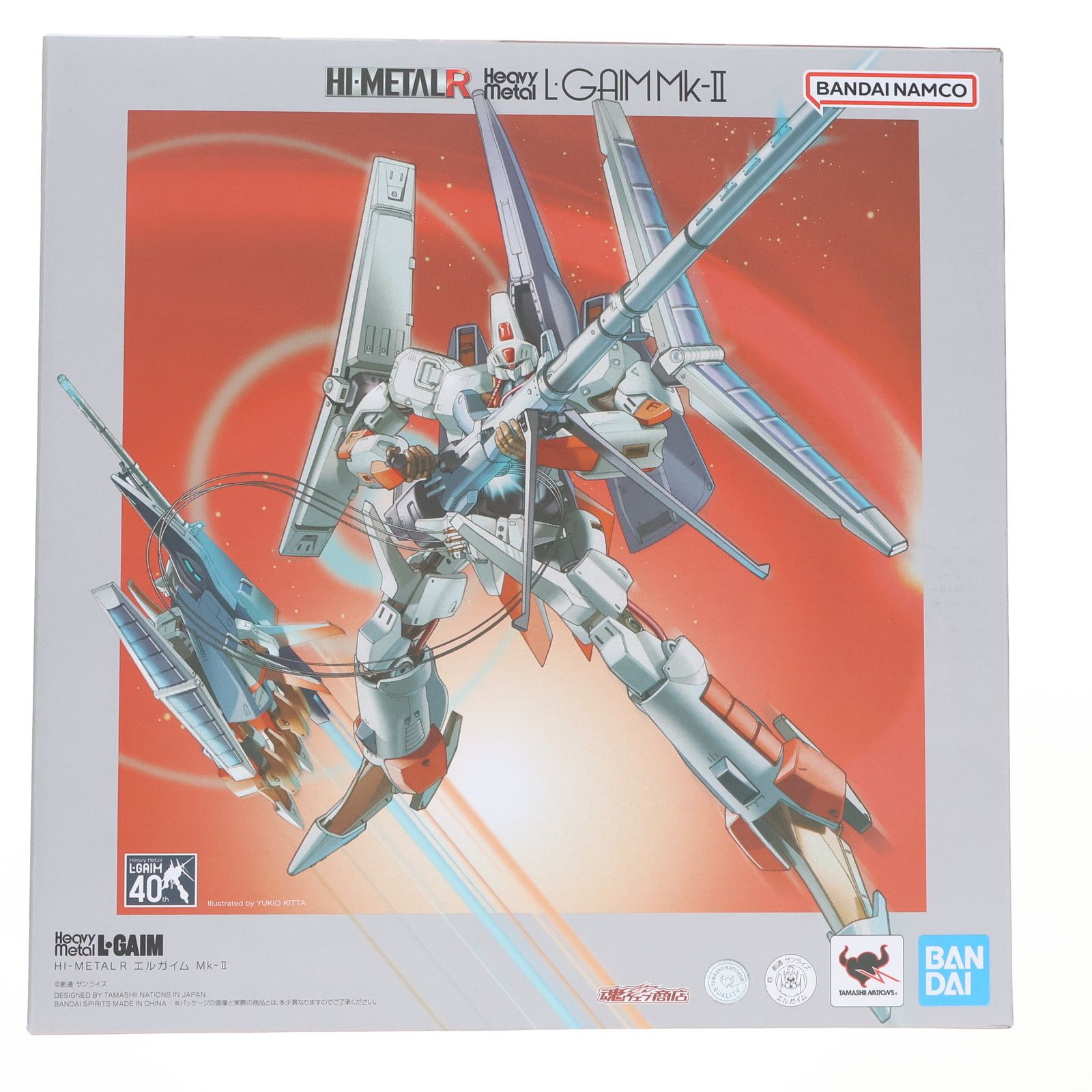 魂ウェブ商店限定 HI-METAL R エルガイム Mk-II 重戦機エルガイム 完成