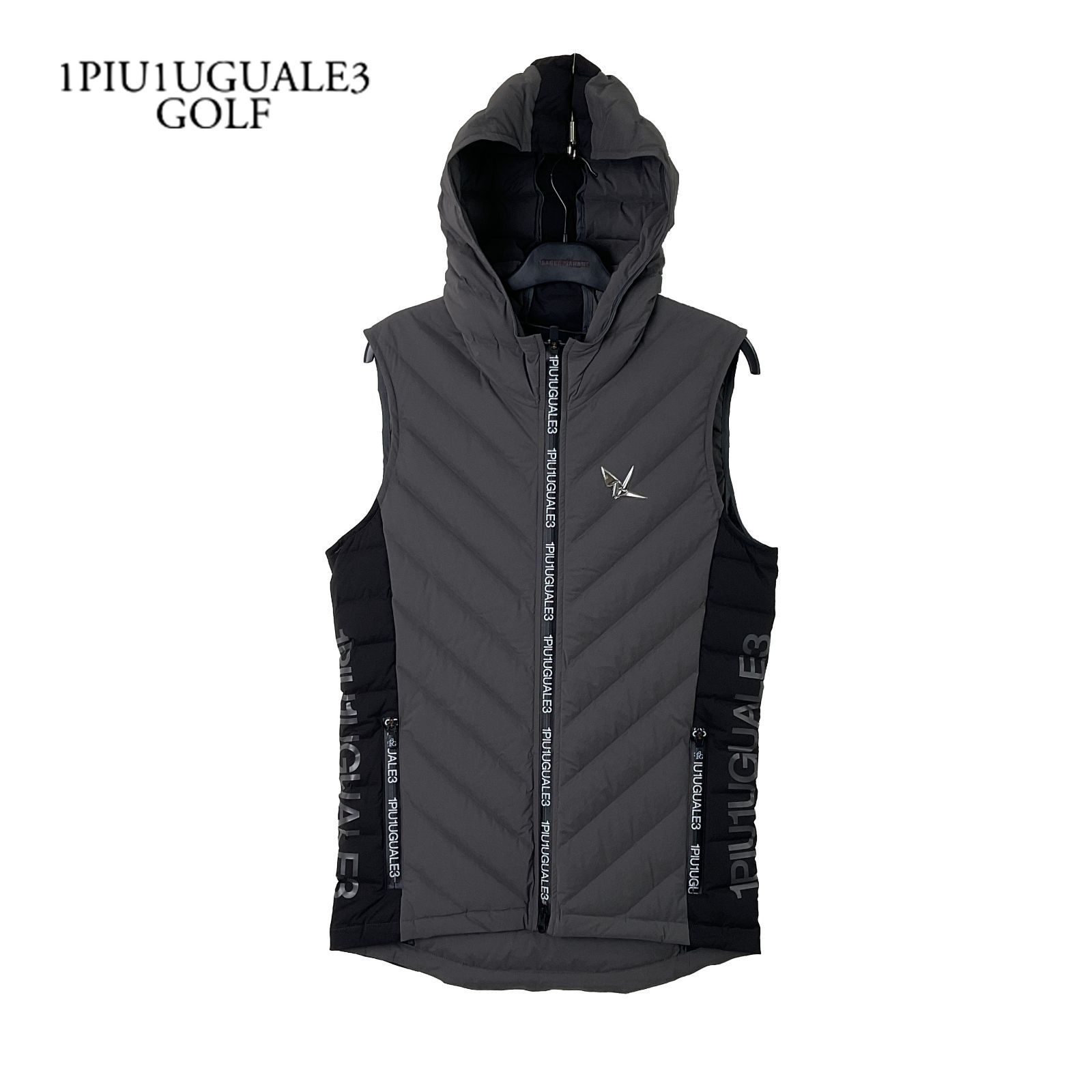 新品 1PIU1UGUALE3 GOLF DOWN VEST ダウンベスト 3 グレー 【値下げ 