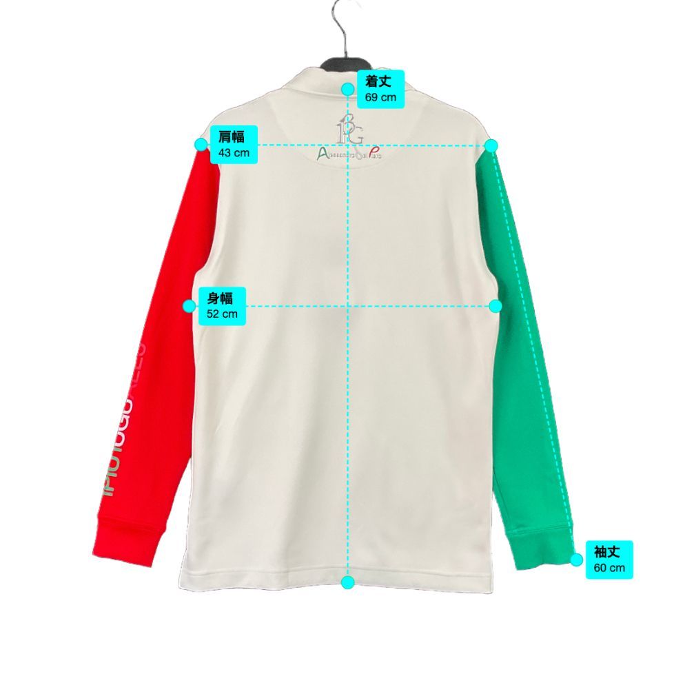 新品 1PIU1UGUALE3 GOLF × アレッサンドロデルピエロ マルチカラー