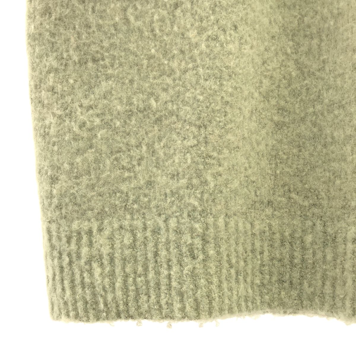 AURALEE / オーラリー | 2020AW | WOOL ALPACA FELT KNIT VEST / ウールアルパカフェルトベスト | 1 | グレー | レディース AURALEE - AURALEE / オーラリー | 2020AW | WOOL ALPACA FELT KNIT