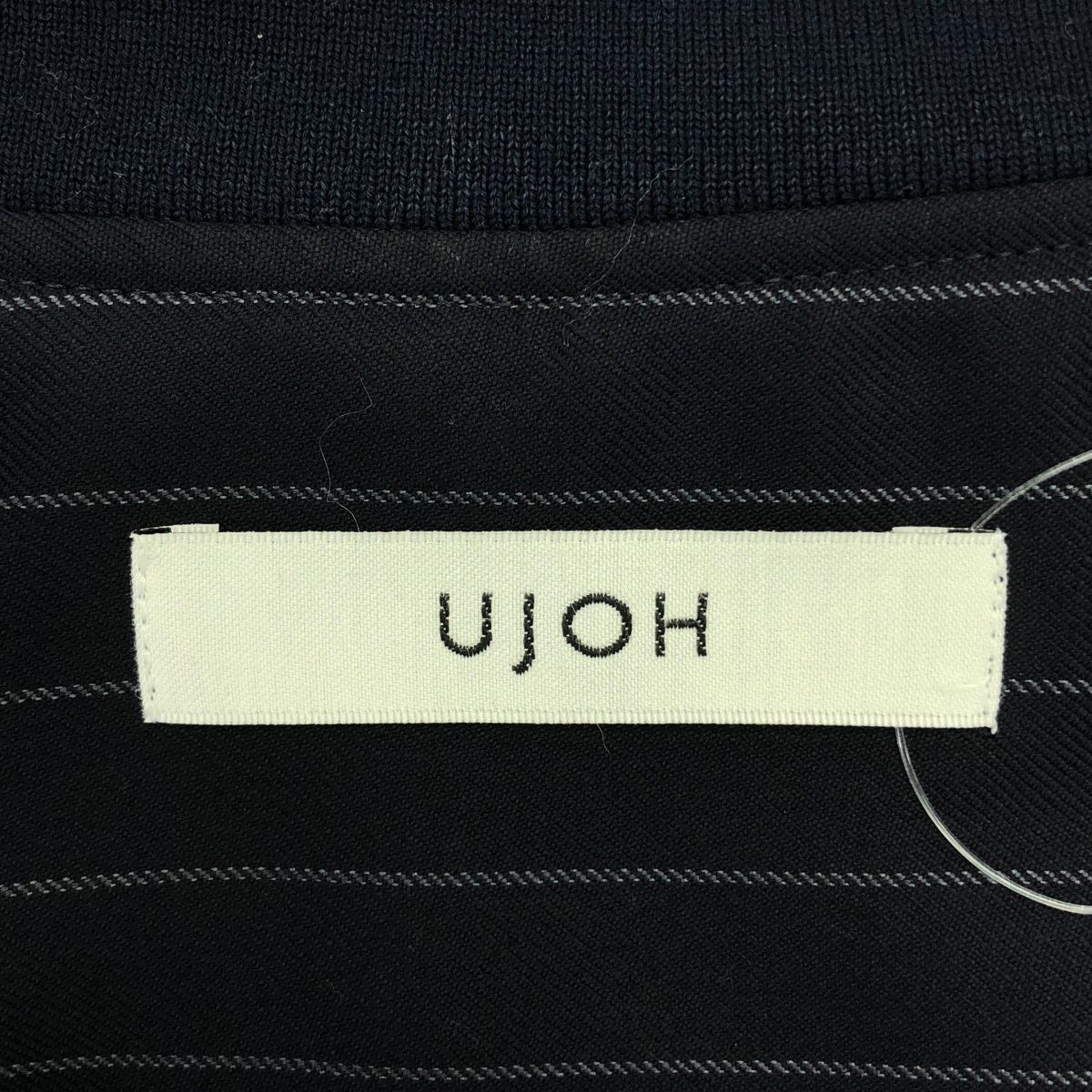 UJOH / ウジョー | ストライプ オーバーシルエット シャツ ジャケット