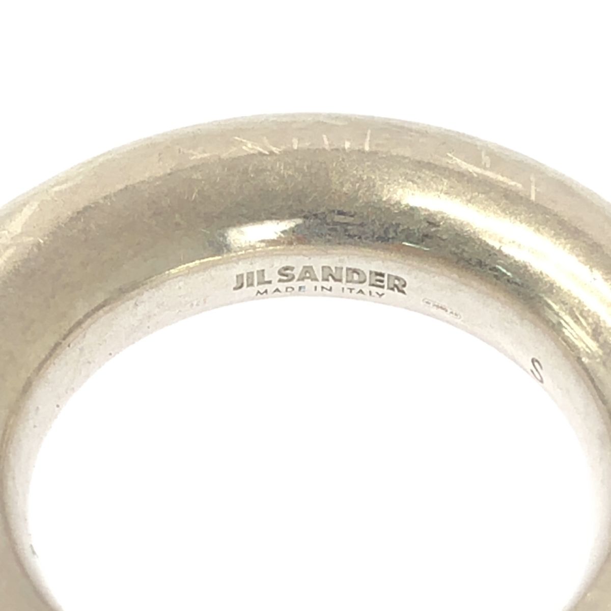 JIL SANDER / ジルサンダー | 2023AW | CLASSIC RING / シルバーリング アクセサリー | S | silver | メンズ JIL SANDER / ジルサンダー | 2023AW | CLASSIC RING / シルバーリング