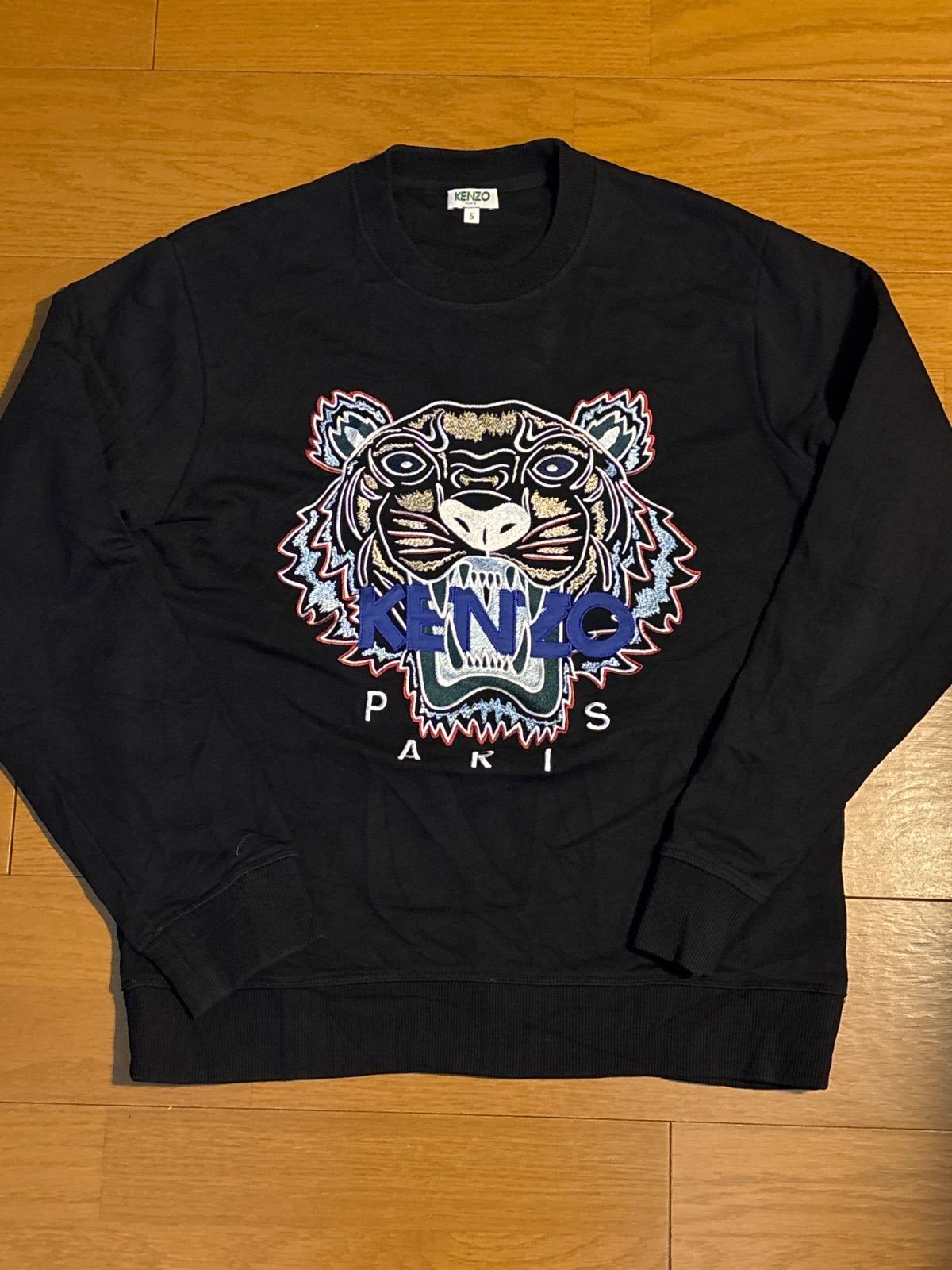 KENZO ケンゾー スウェット トレーナー スエット ブラック 黒 Sサイズ 