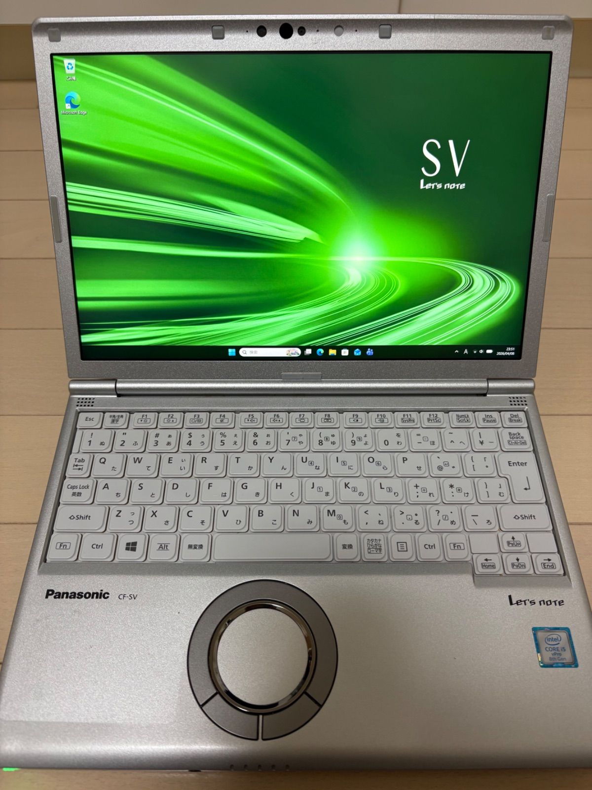 美品】レッツノート CF-SV8 Win11 SSD256GB i5 - メルカリ