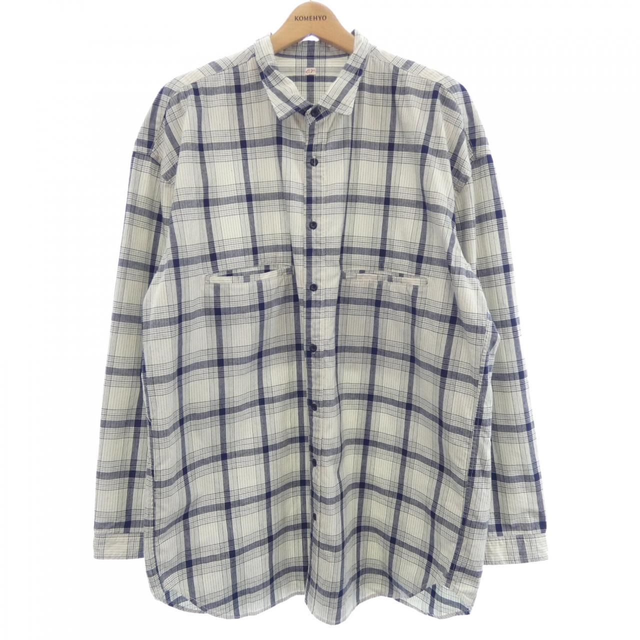 outil シャツ OUTILの定番ボーダーバスクシャツ TRICOT AAST OUTILの
