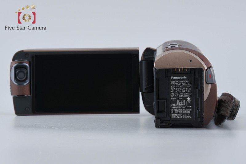 中古】Panasonic パナソニック HC-W580M ブラウン ビデオカメラ - メルカリ