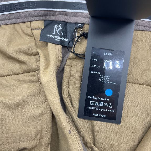 新品 1PIU1UGUALE3 GOLF × lucien pellat-finet golf REGULAR LONG