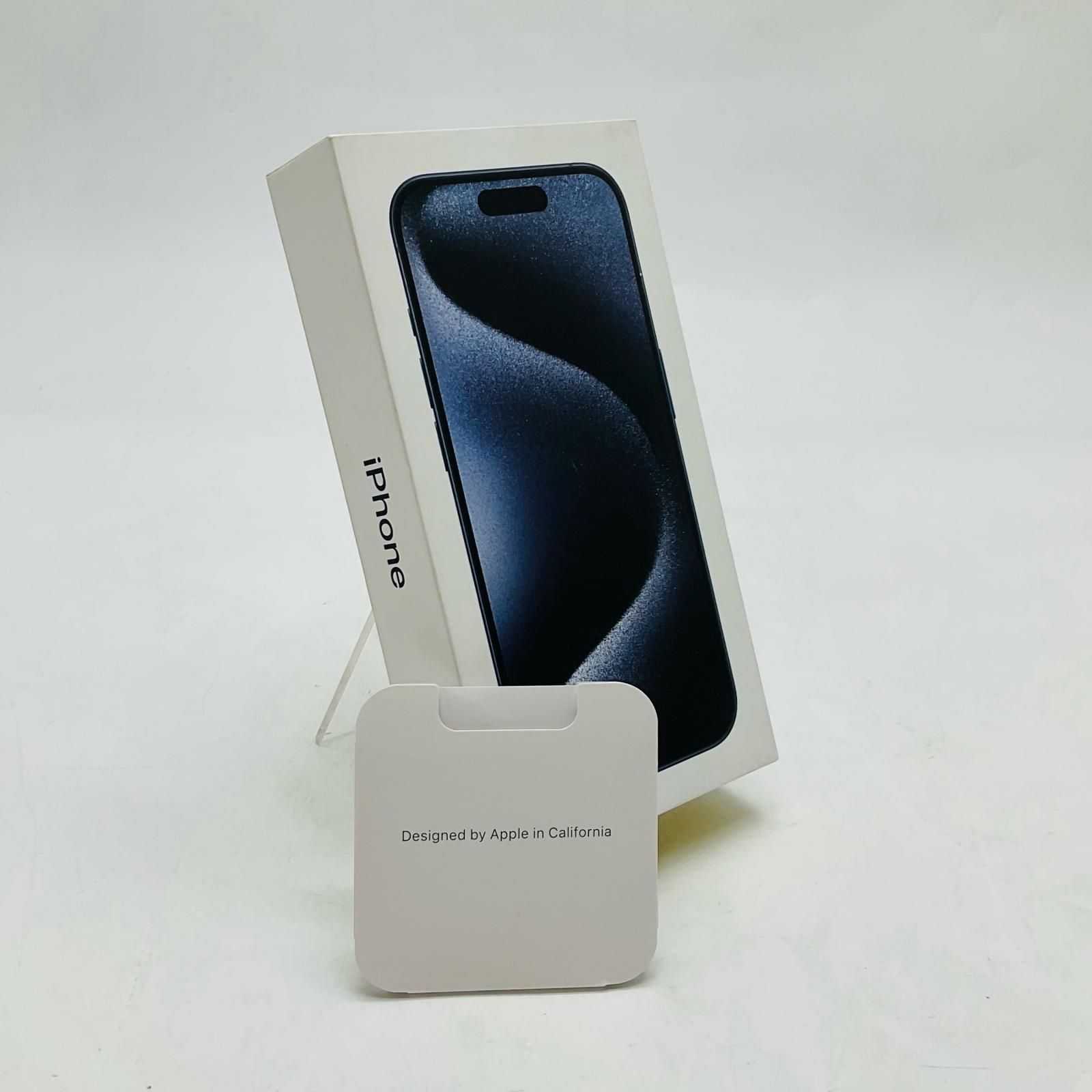 全額返金保証】【最速発送】 iPhone 15 Pro 128GB ブルーチタニウム
