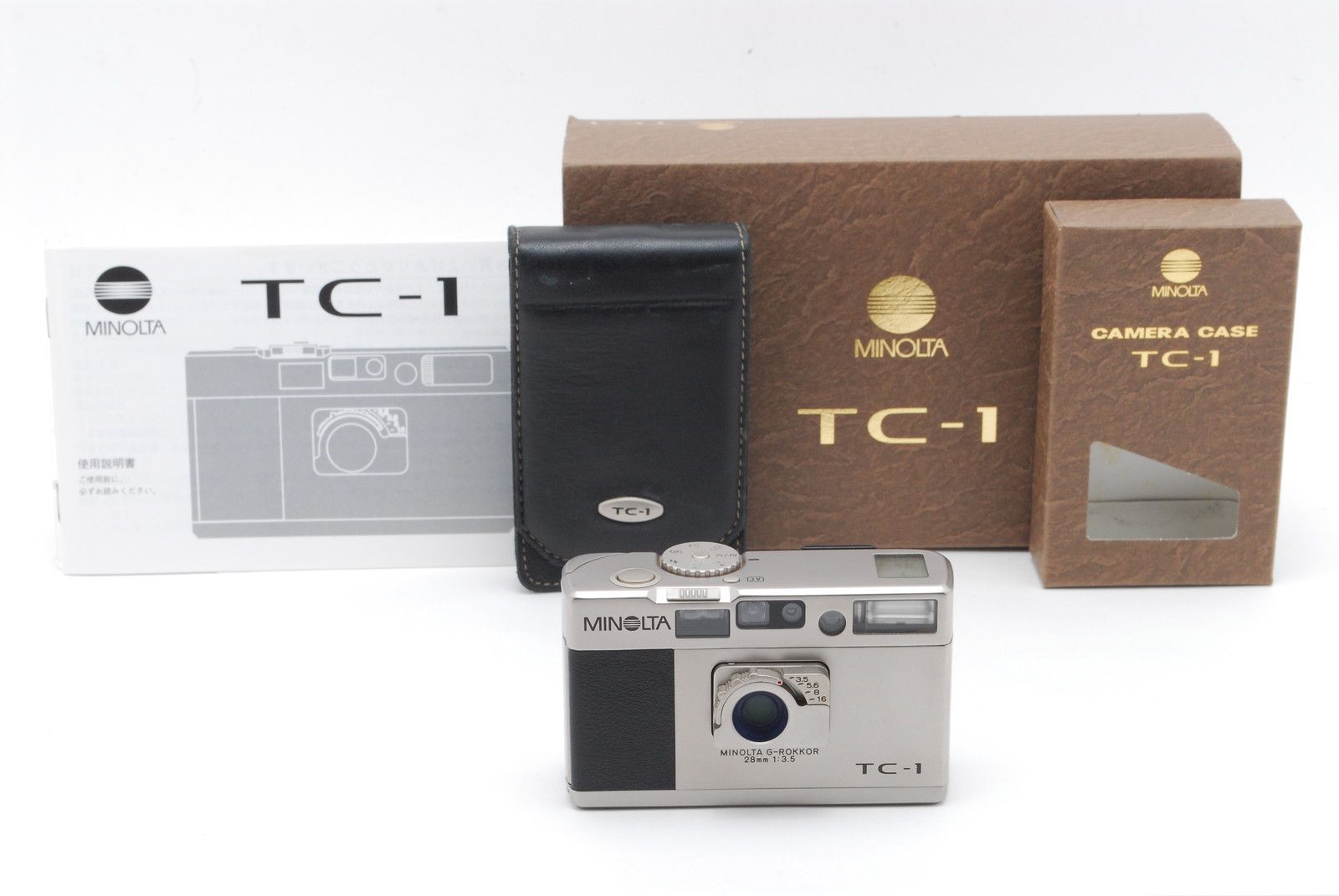 美品 保障付 動作確認済】 Minolta ミノルタ TC-1 コンパクト 35mm 