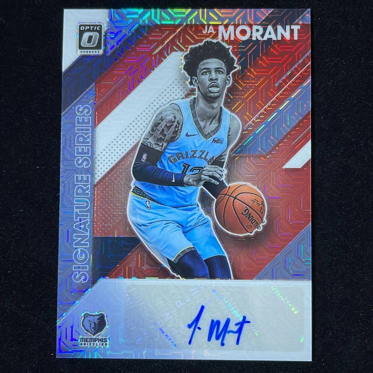 Ja Morant ジャ・モラント Panini Donruss Optic 2019-20 RC Mojo Auto 
