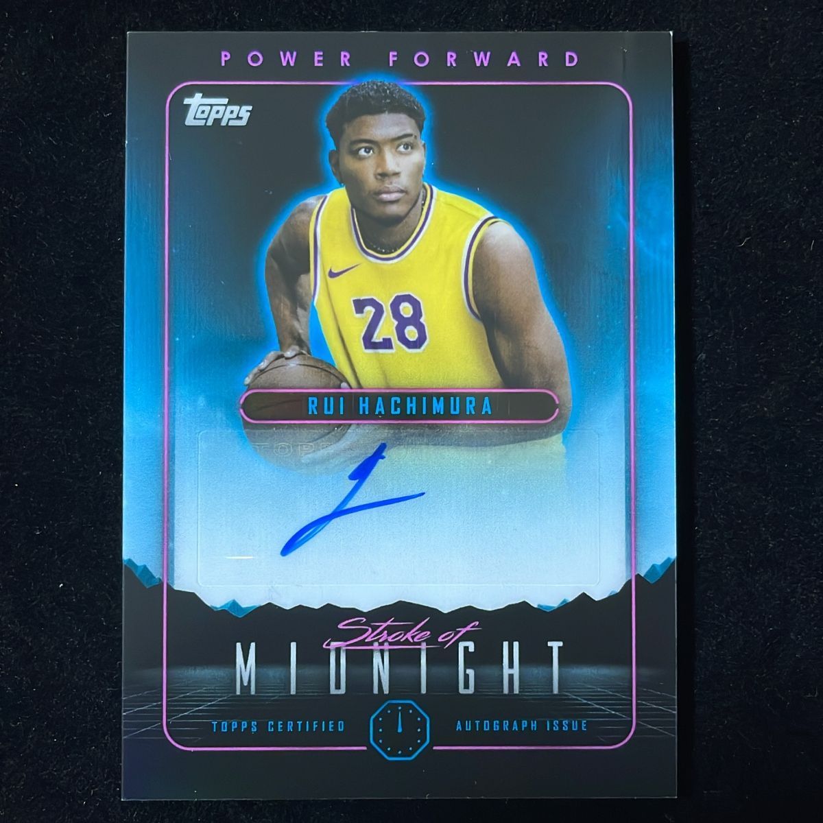 八村塁 Hachimura Rui Topps Midnight 2024 Autograph Auto サイン 