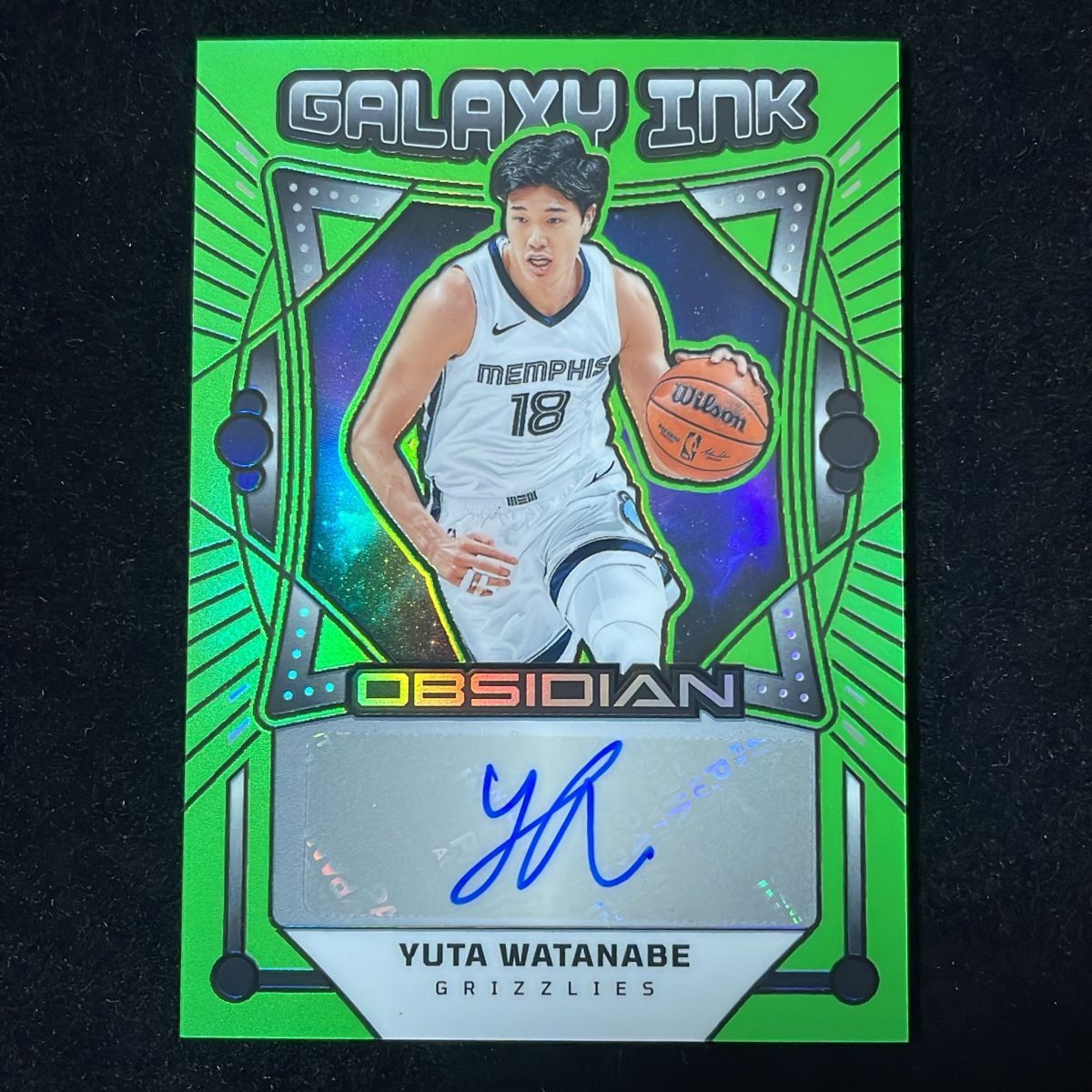 25枚限定】渡邊雄太 Watanabe Yuta Panini Obsidian 2024-25 /25 25枚限定】渡邊雄太 Watanabe Yuta Panini Obsidian 2024-25 /25