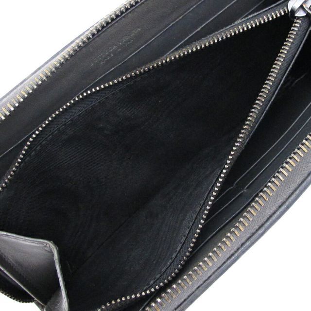中古)ボッテガヴェネタ ラウンドファスナー長財布 114076【Bランク