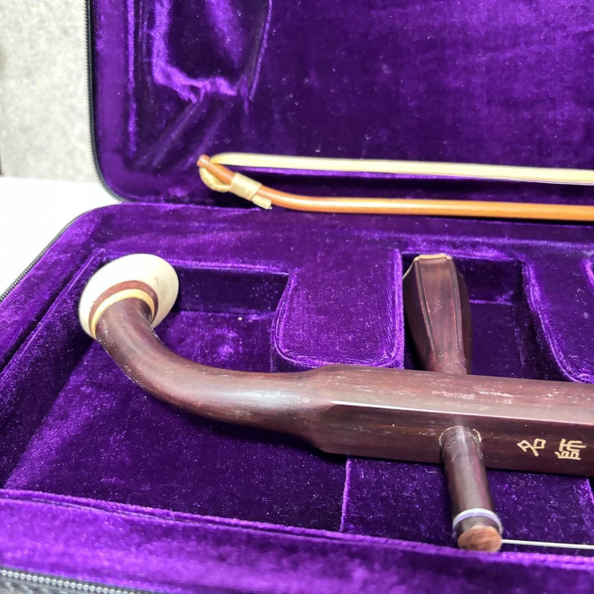 □【極美品】二胡 名師二胡 蛇皮 - メルカリ