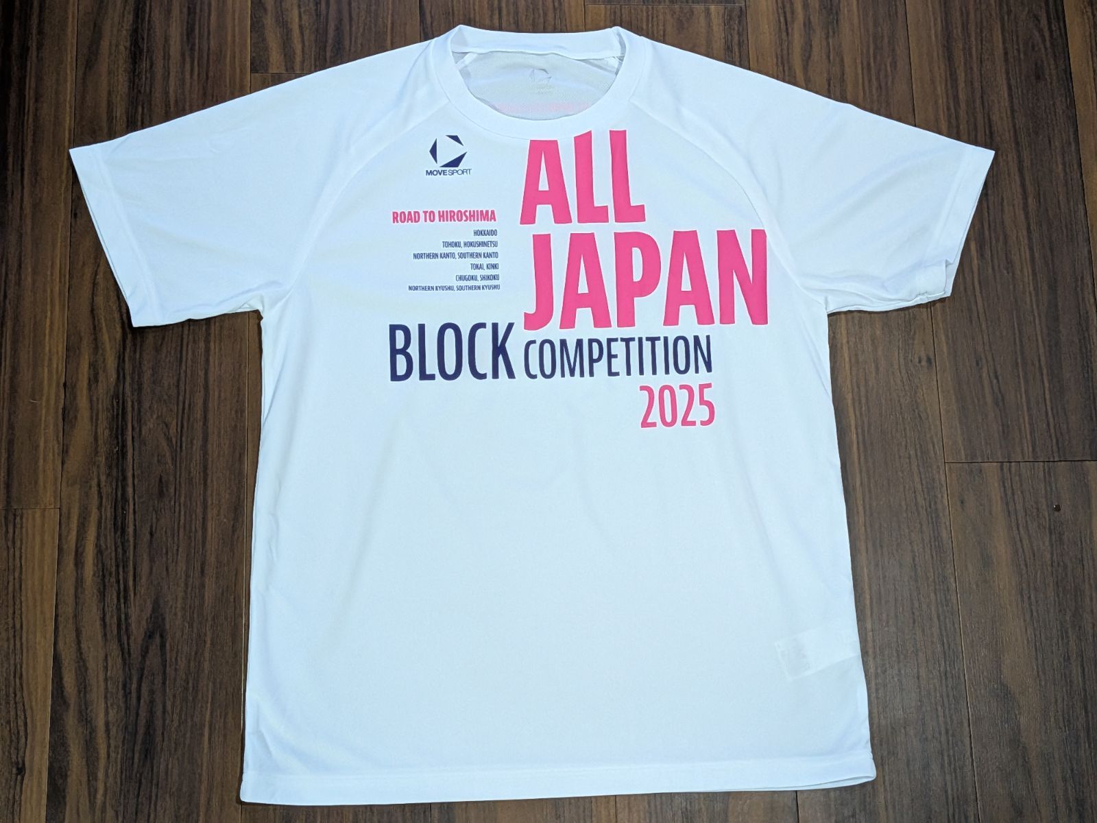 美品 MOVE SPORT MVSP 2025 インターハイ ALL JAPAN ドライ Tシャツ
