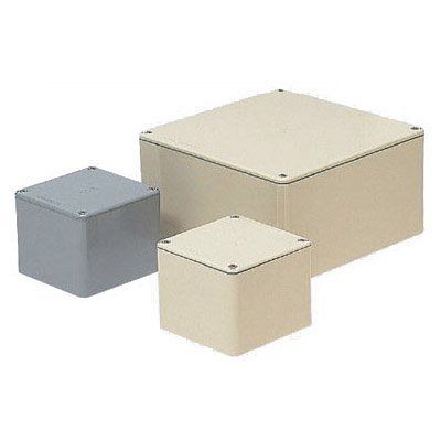 新品 未来工業 プールボックス 正方形 ノック無 200×200×150(4)mm ミルキーホワイト 1個 PVP-2015AM