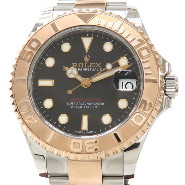ロレックス ヨットマスター 37mm 268621 ボーイズ 腕時計【Aランク