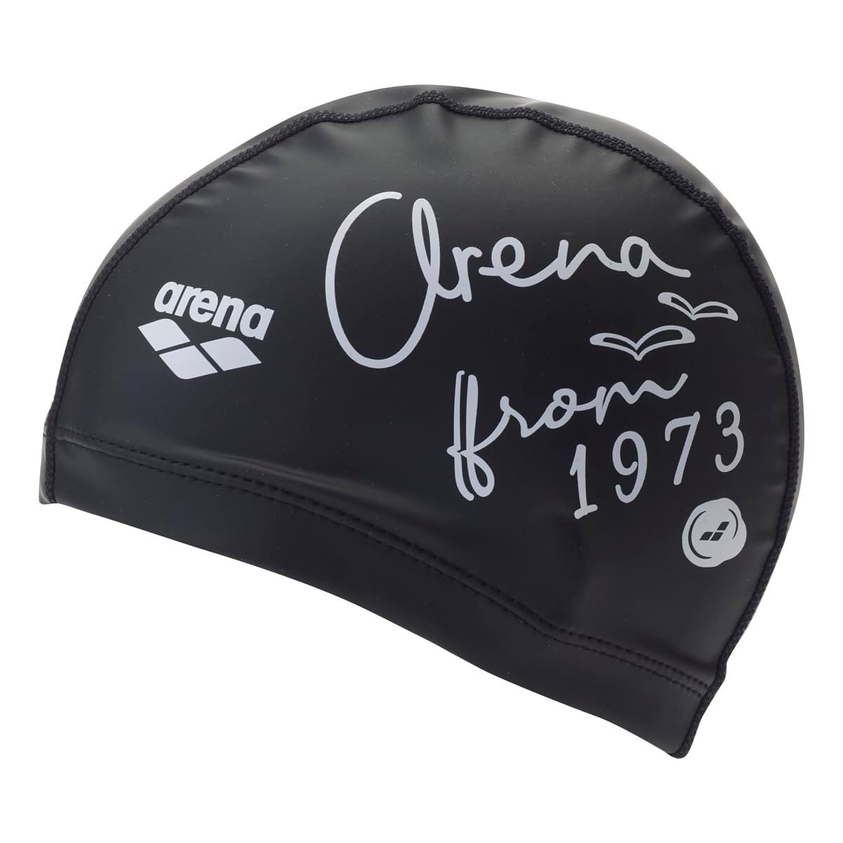 新品 arena(アリーナ) スイムキャップ ユニセックス 2ウェイシリコーンキャップ フリーサイズ 水泳 スイミング ラミネート加工 フィットネス向け AS6SSC33U