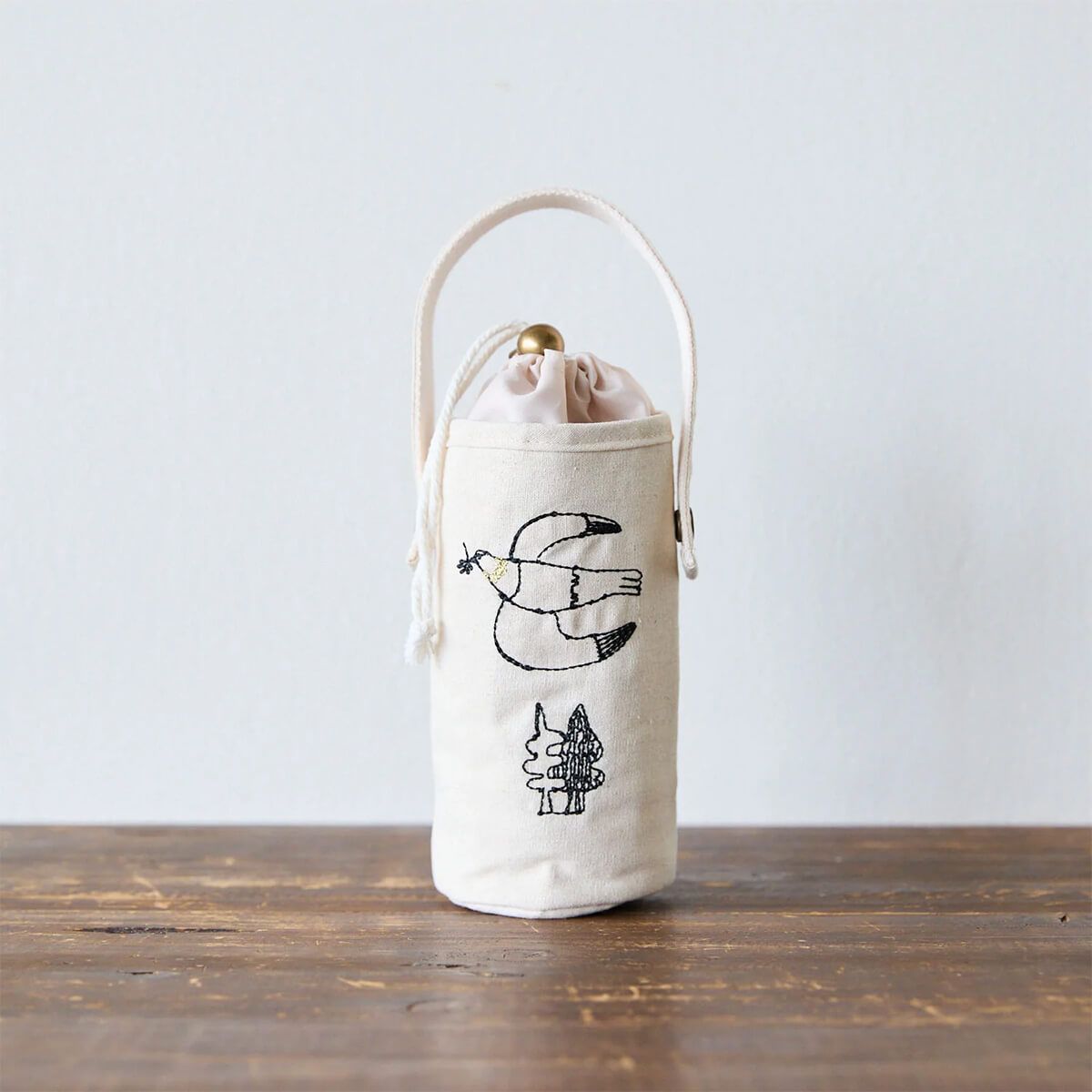 ペットボトルカバー　保冷.保温　Hayu針金アート 新品 ＋HAyU fabric ハユ ペットボトルホルダー ペットボトルカバー