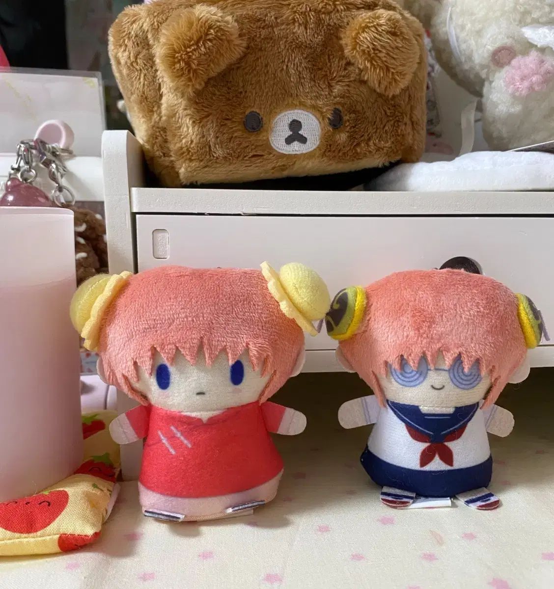キャラクターグッズ 銀魂 パペラ 神楽3点セット 新品