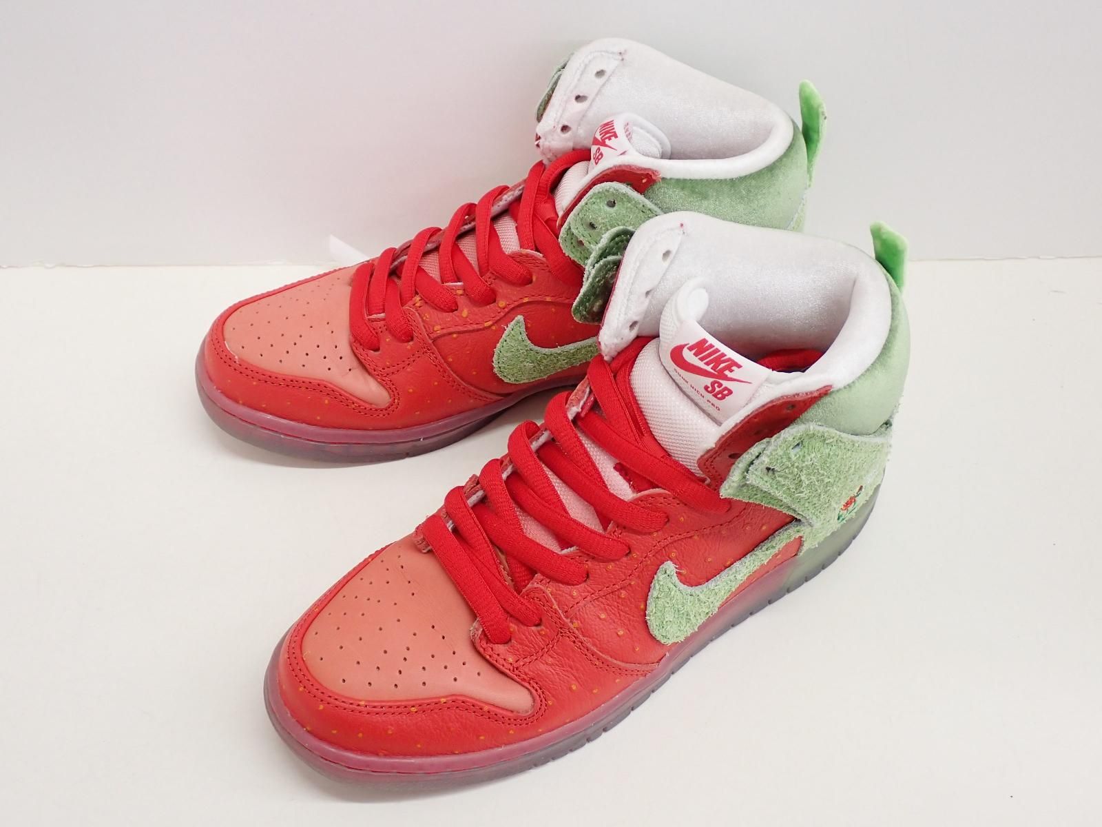 ☆6036☆NIKE ナイキ SB DUNK HIGH PRO QS STRAWBERRY COUGH ダンク 