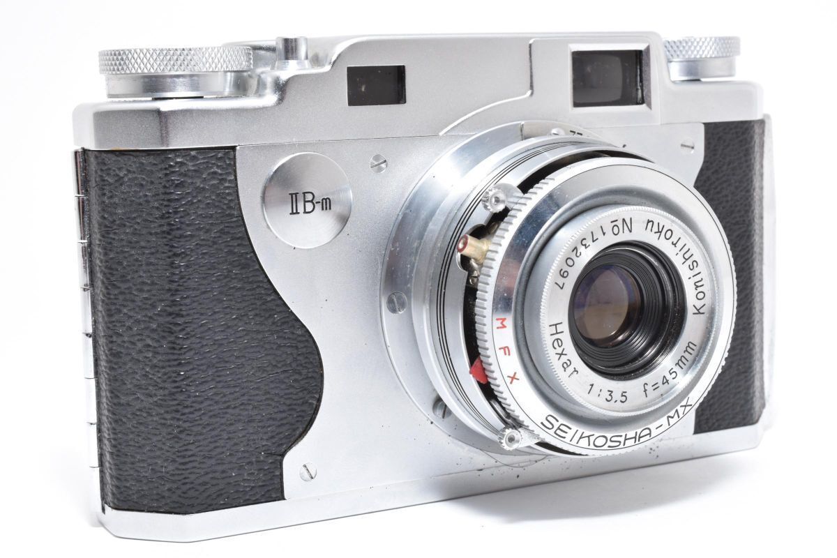 コニカ3A KonicaⅢA Konishiroku Hexanon 1:2 f=48mm フィルムカメラ