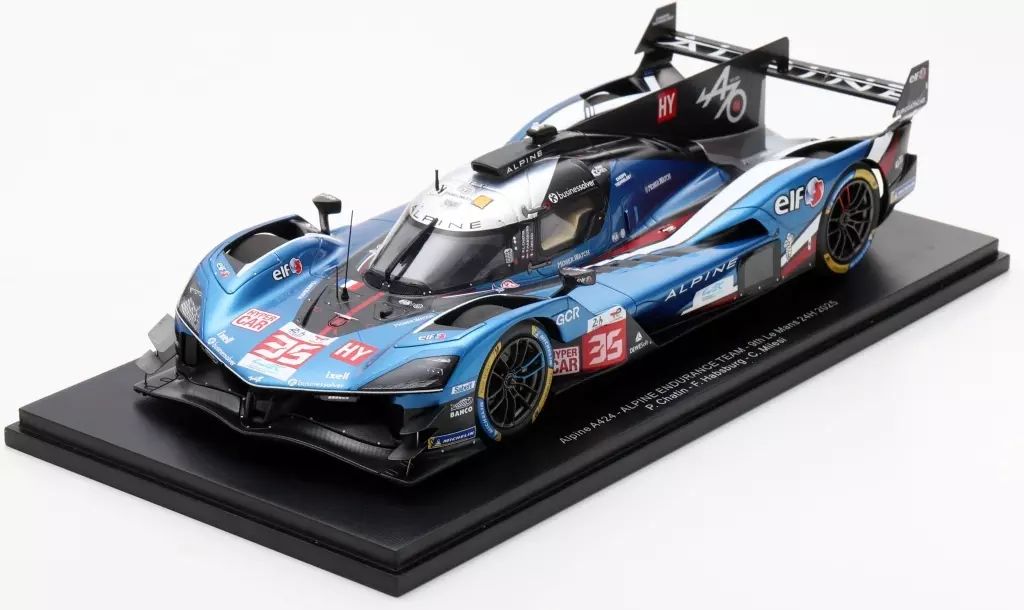 ミニカー Alpine A424 9th Le Mans 24H 2025 新品】ミニカー 1/18 Alpine A424 ALPINE ENDURANCE TEAM 9th Le Mans
