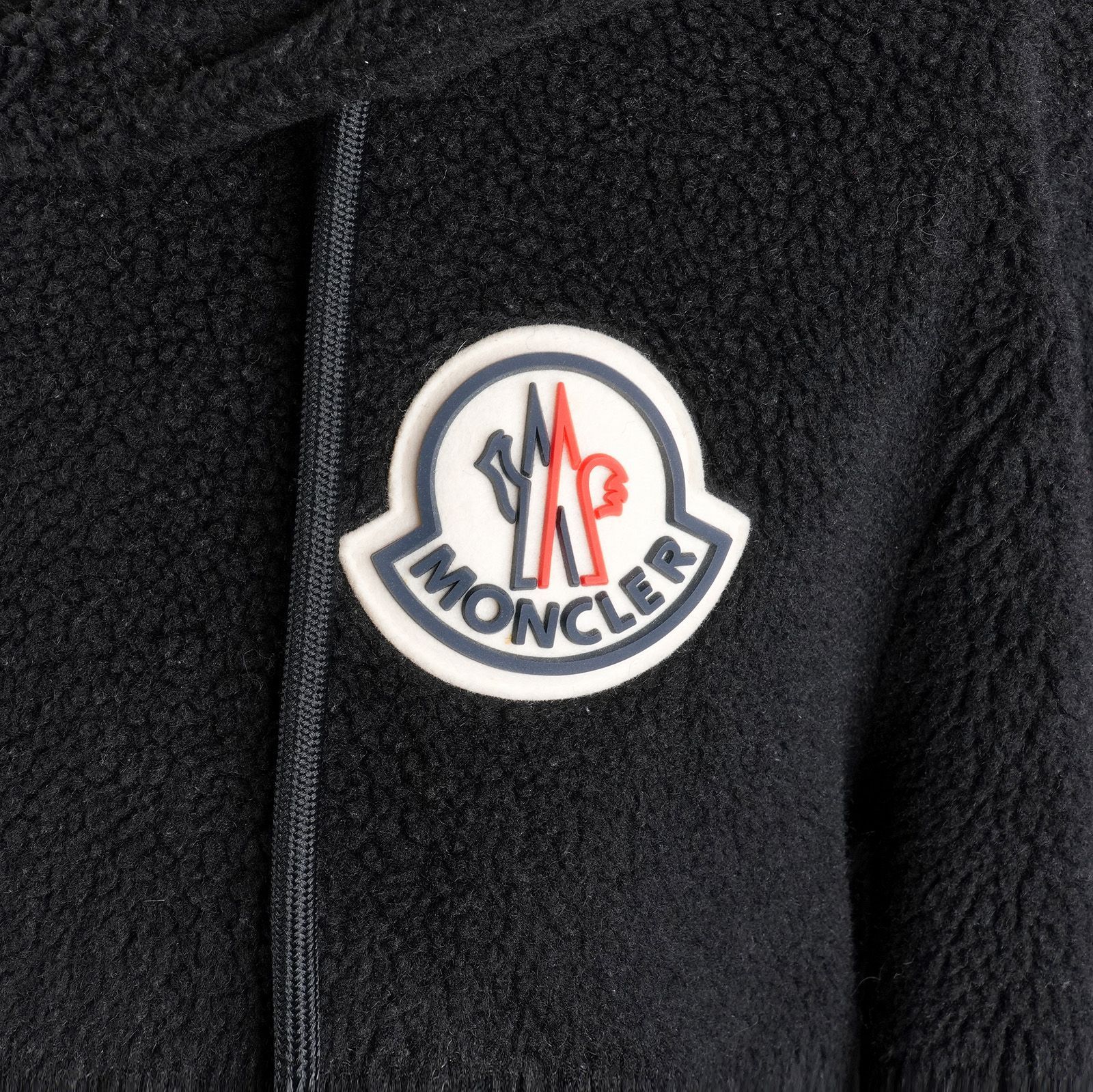 MONCLER モンクレール ボア/フリース パーカー サイズS ブラック 状態 