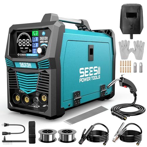 新品】溶接機 半自動 100V/200V両対応 1台3役（ノンガスMIG・被覆 
