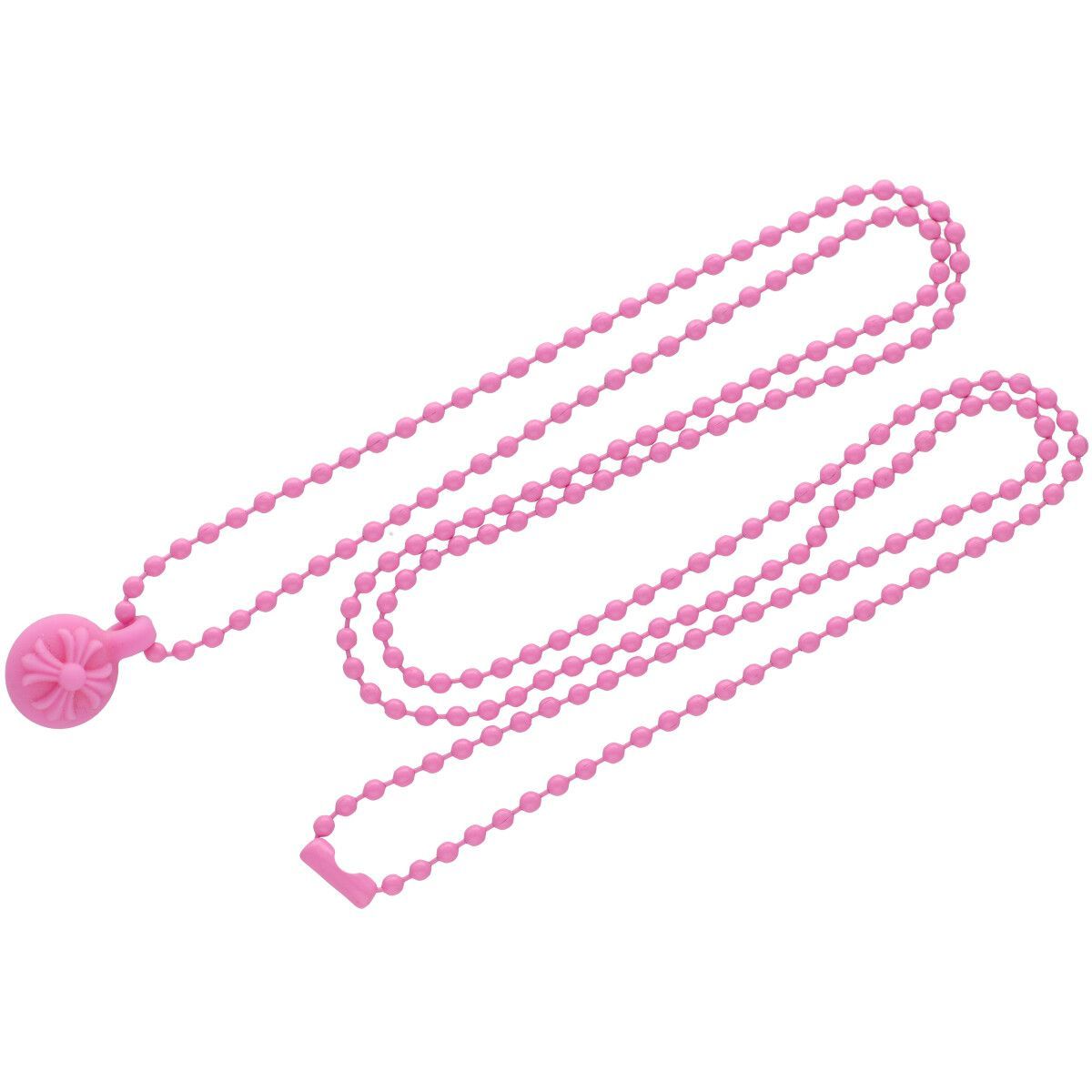 中古】 CHROME HEARTS クロムハーツ ラバー クロスボール ネックレス