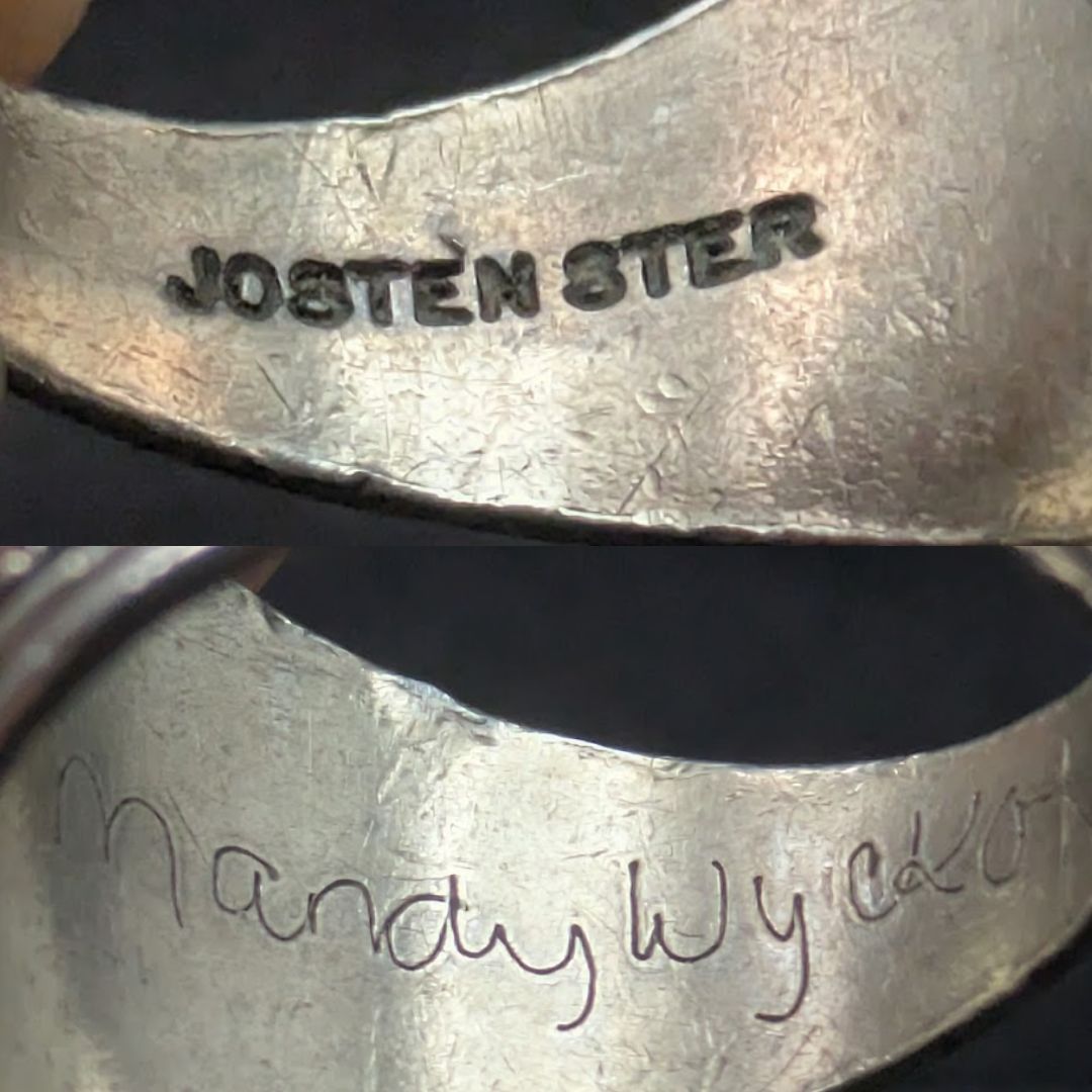 JOSTENS カレッジリング 1977年 13号 スターリングシルバー925 