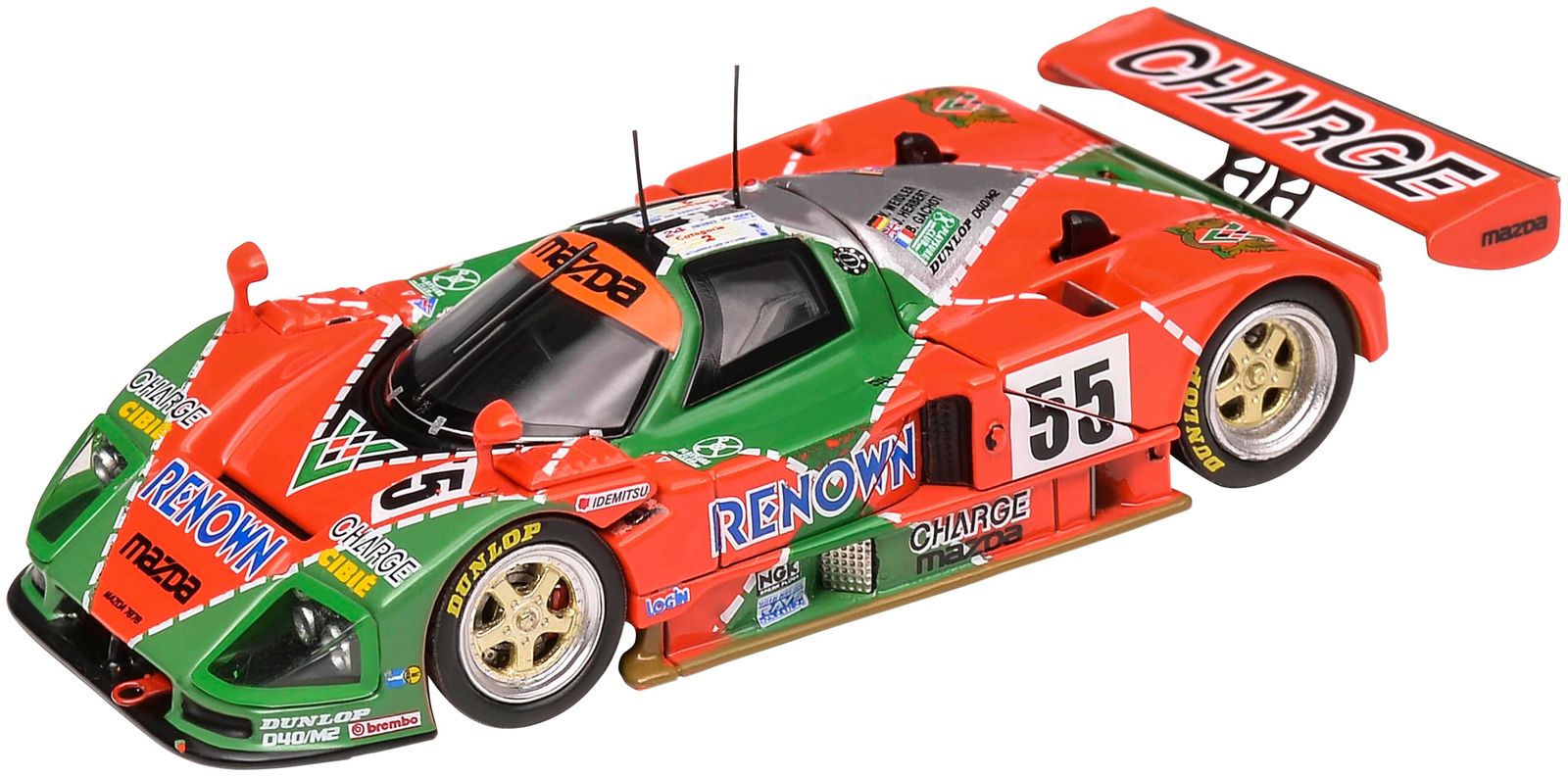 MOTORHELIX 1/64 マツダ 787B レナウン 1991 ルマン24 MOTORHELIX 1/64 マツダ 787B レナウン 1991 ルマン24H ウィナー #55 V
