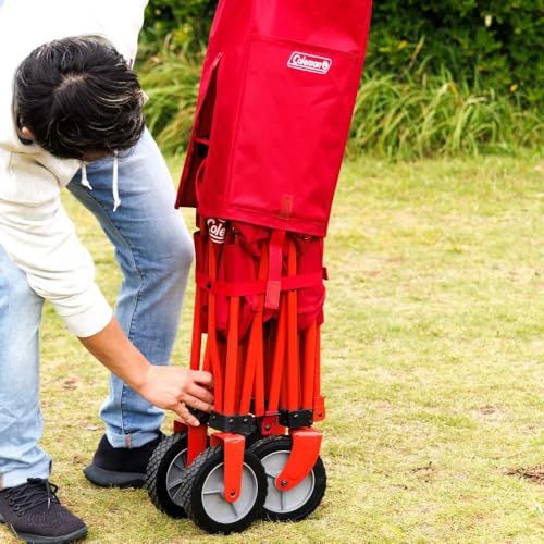 新品 Coleman(コールマン) キャリーカート アウトドアワゴン 耐荷重約
