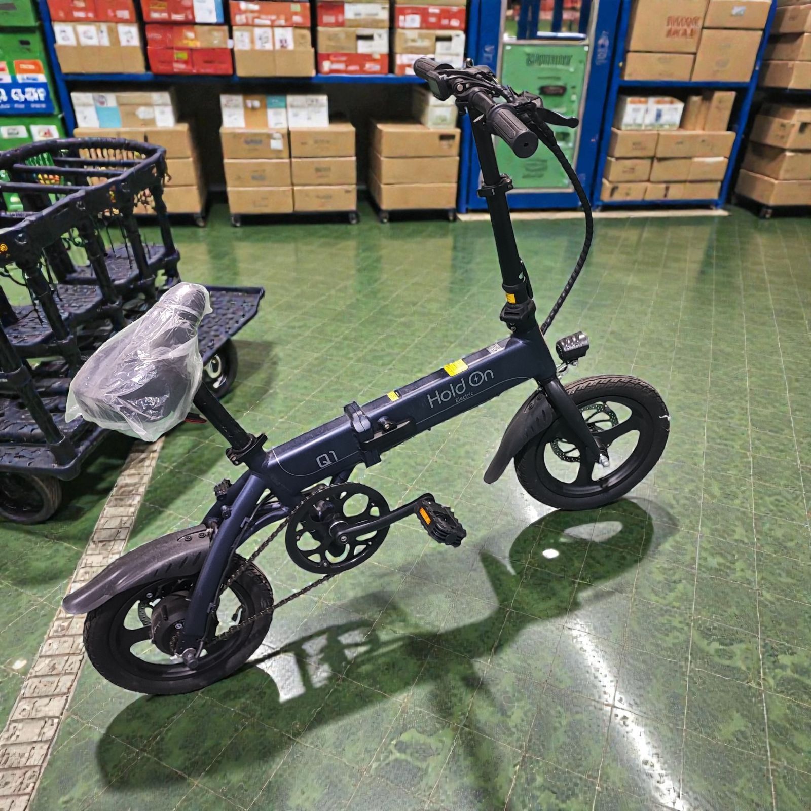 Hold On Electric Q1J 【定価98,890円】折りたたみ 電動アシスト自転車 14インチ ミニベロ e-bike ホールドオン 通勤 アウトドア キャンプ 大阪 引取 Hold On Electric ホールドオン Q1J 【定価98,890円】折りたたみ 電動