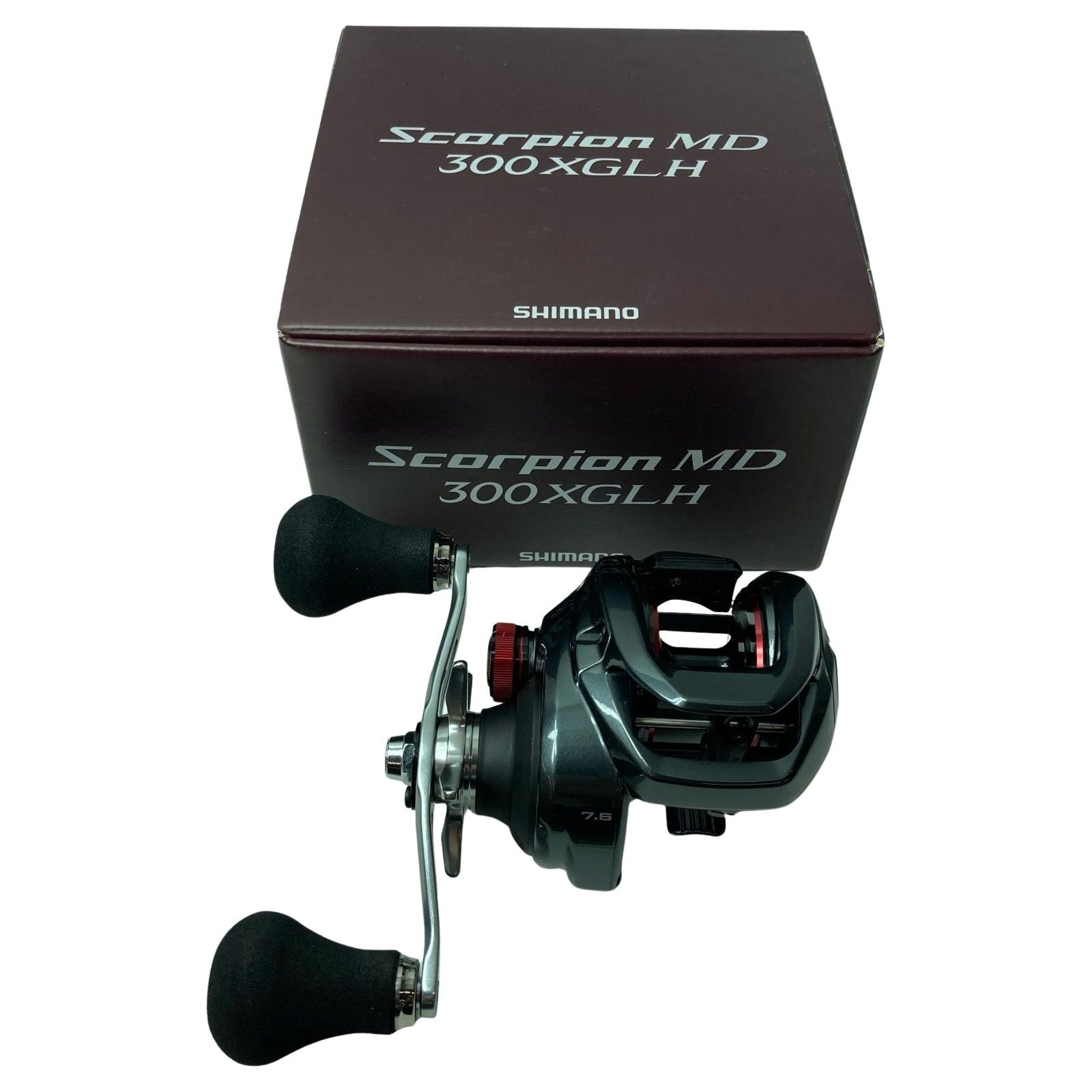 SHIMANO シマノ ベイトリール 24スコーピオンMD 300XG LH 047168 箱付き SHIMANO シマノ ベイトリール 24スコーピオンMD 300XG LH 047168 箱