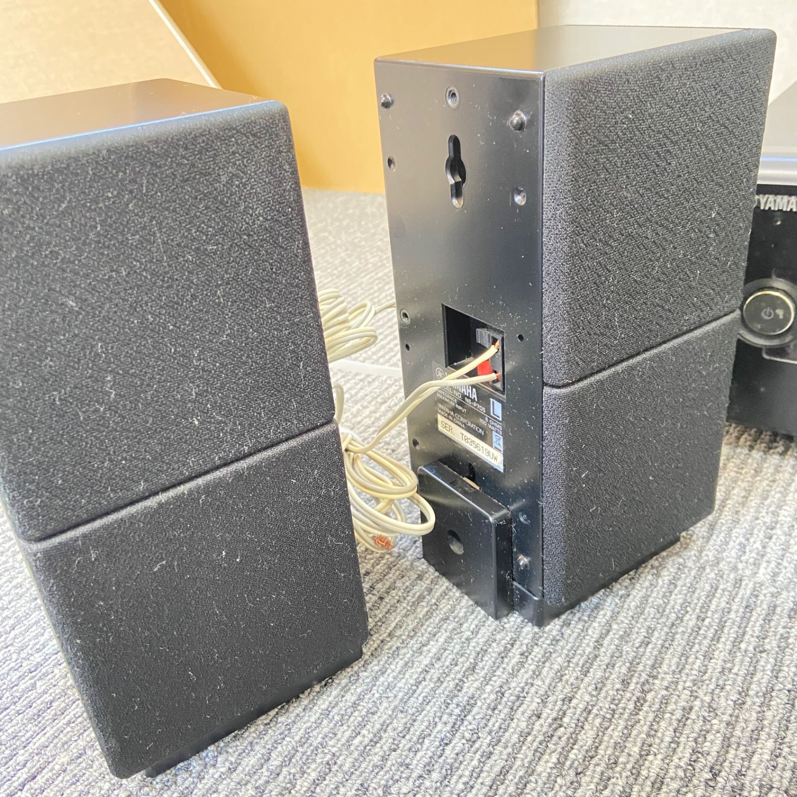 YAMAHA ホームシアターシステム SR-300 AVアンプ・サブウーファー