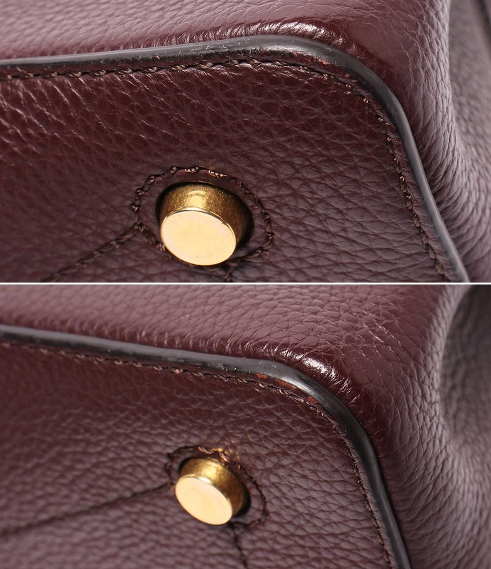美品 マルベリー 2wayハンドバッグ ショルダーバッグ 斜め掛け ミニシートン レディース MULBERRY Mulberry - 美品 マルベリー 2wayハンドバッグ ショルダーバッグ 斜め