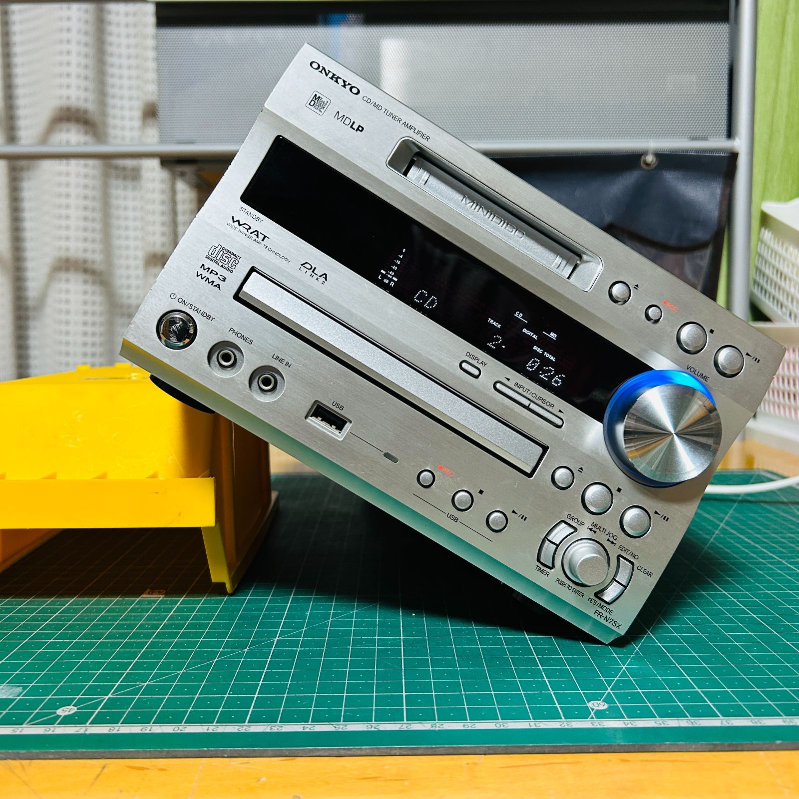 オンキョー ONKYO FR-N7SX : コンポ USB CD FR-N7SX（CD⁄MDチューナー